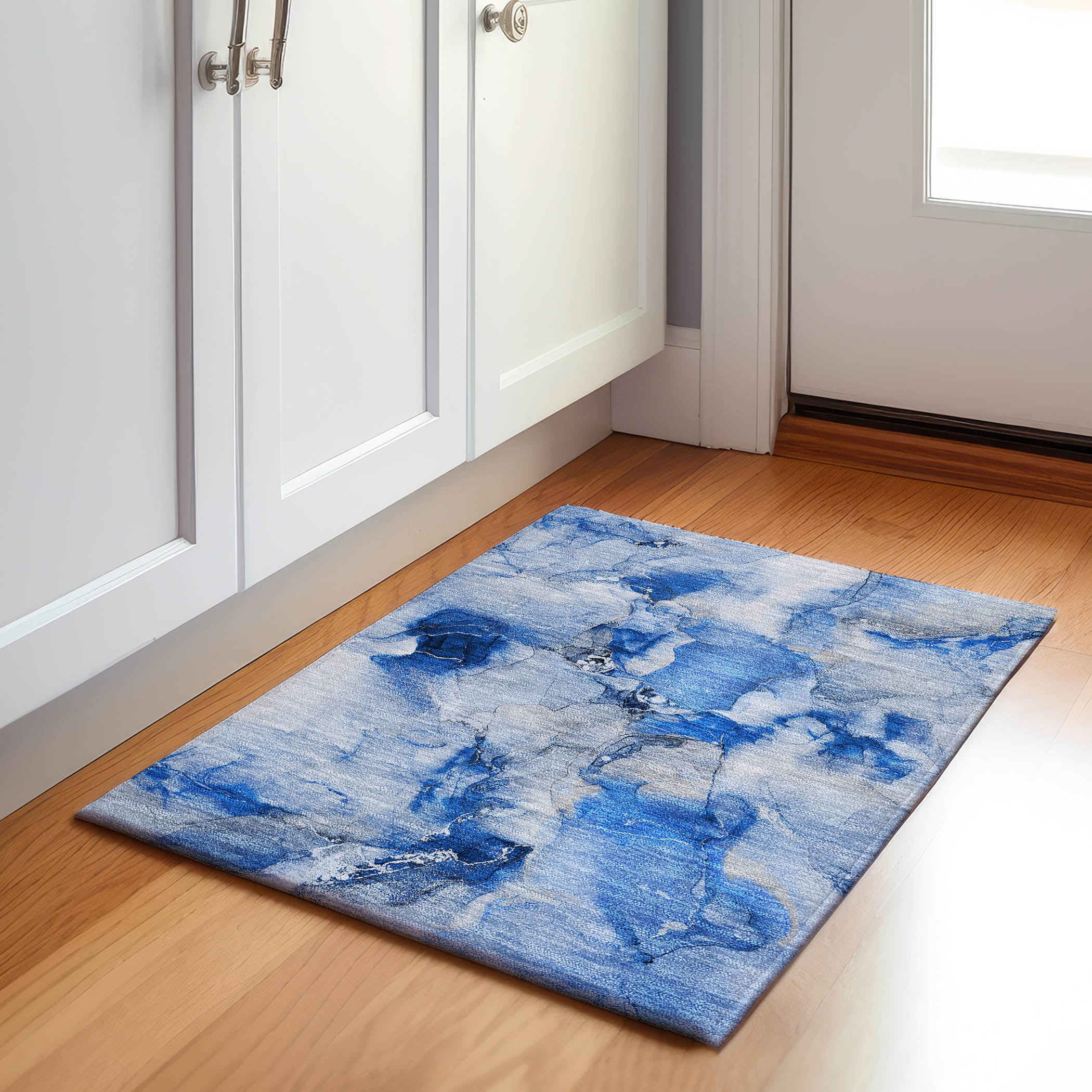 Addison Rugs AMF554GO2X8 Mayfield AMF554GO 2 x 7 (ft) Loomed Polyester Gold Rectangular Indoor Geometric Machine washable Area rug