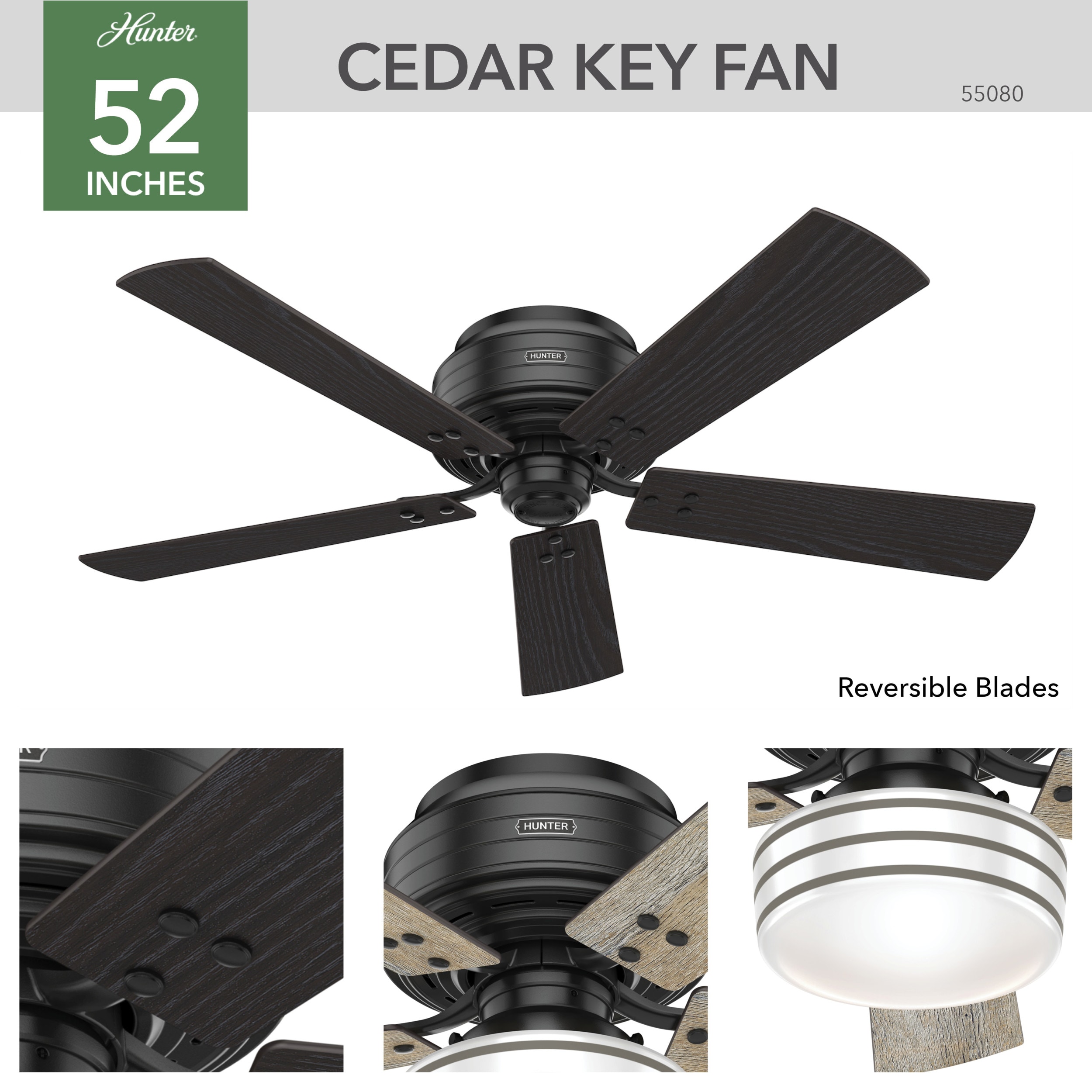 Hunter 55080 Ceiling-Fans - View #3
