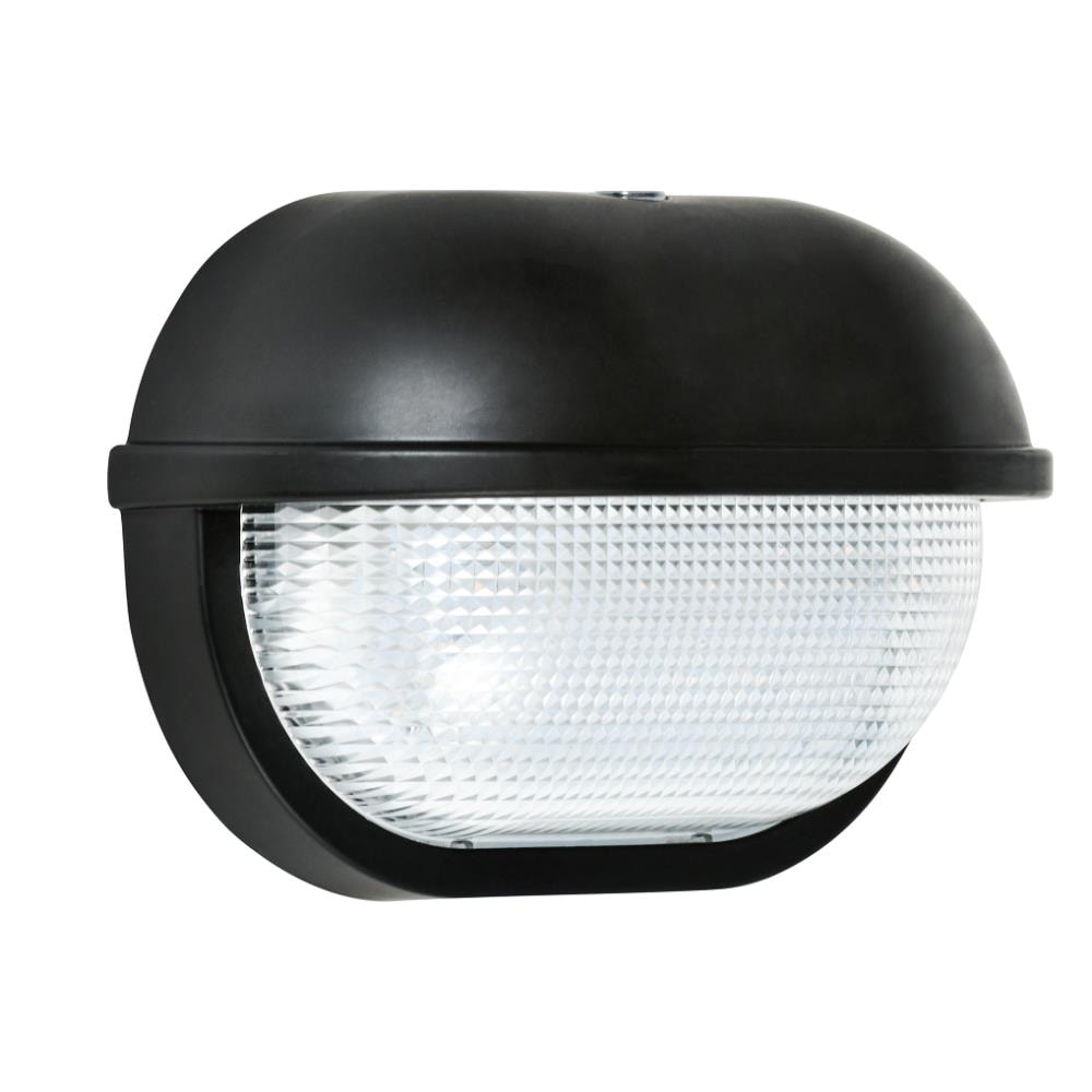 CODE DW10081BK-C 6.1-in H Matte Black Hardwired Integrated LED Outdoor Wall Light