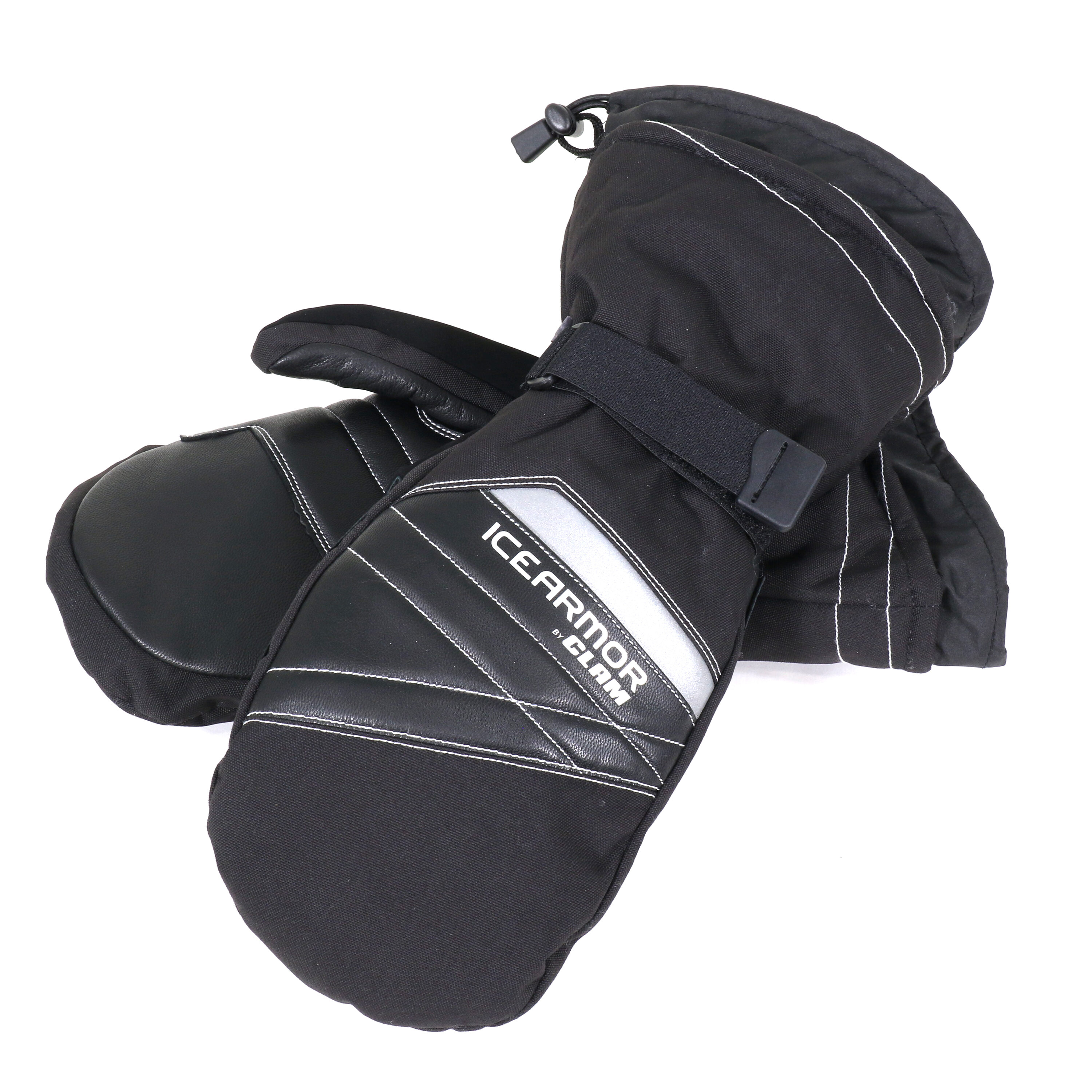 Clam Outdoors Renegade Ice Fishing Mitt Large Black in the Fishing Gear &  Apparel department at