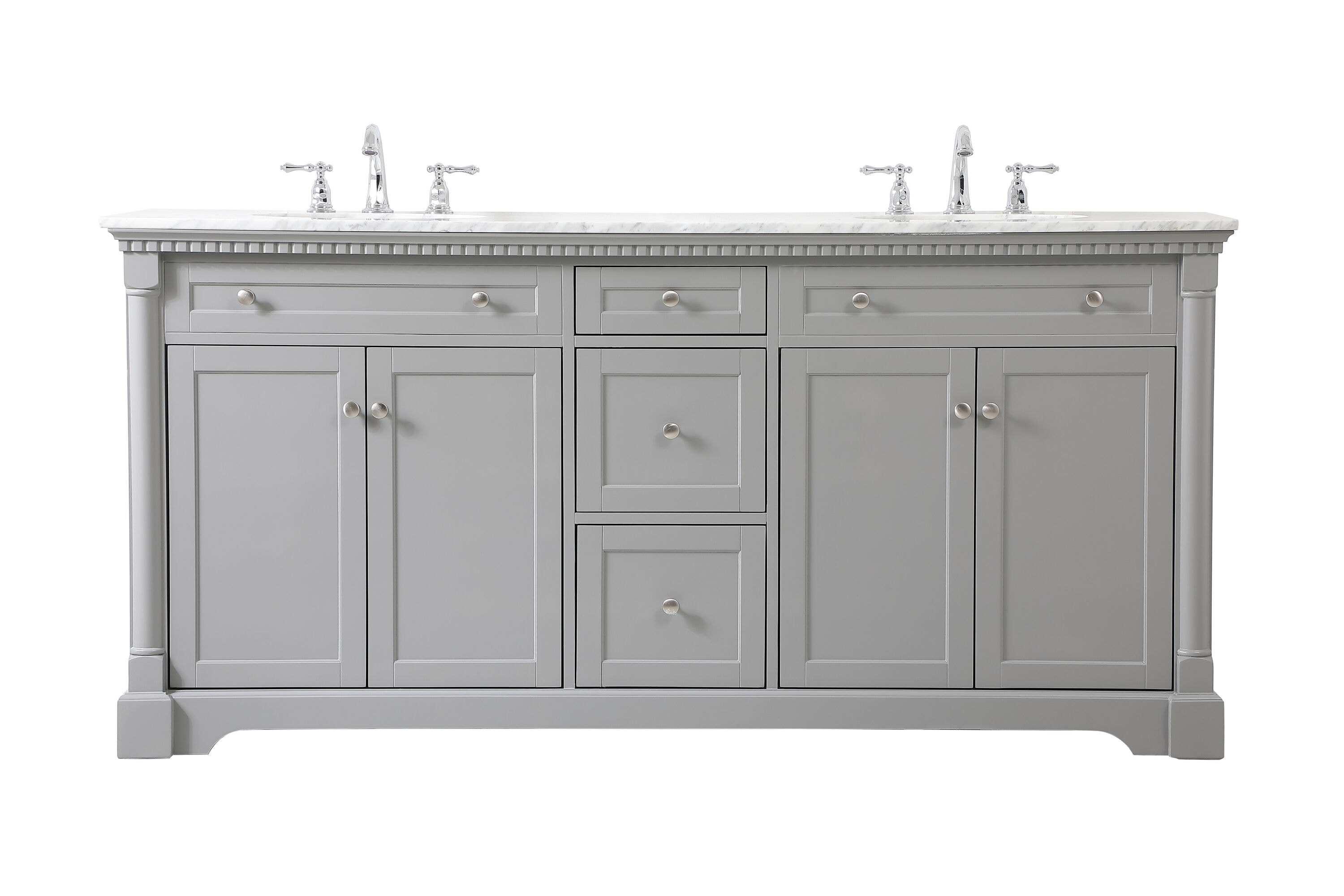 Elegant Decor HF159216DGR Bath-Vanity-Combo - View #2