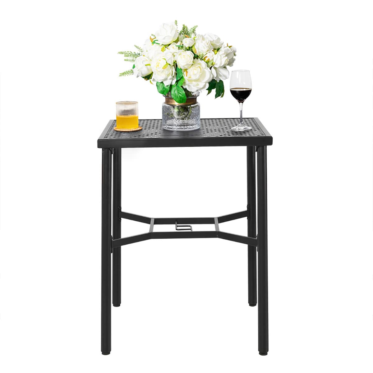 Nuu Garden Square Outdoor Bistro Table 2776 In W X 2776 In L With