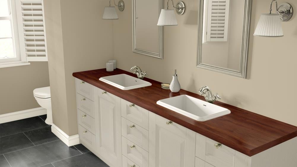 Wilsonart Premium 60 In W X 120 In L Windsor Mahogany Wood Look Kitchen   09394799 