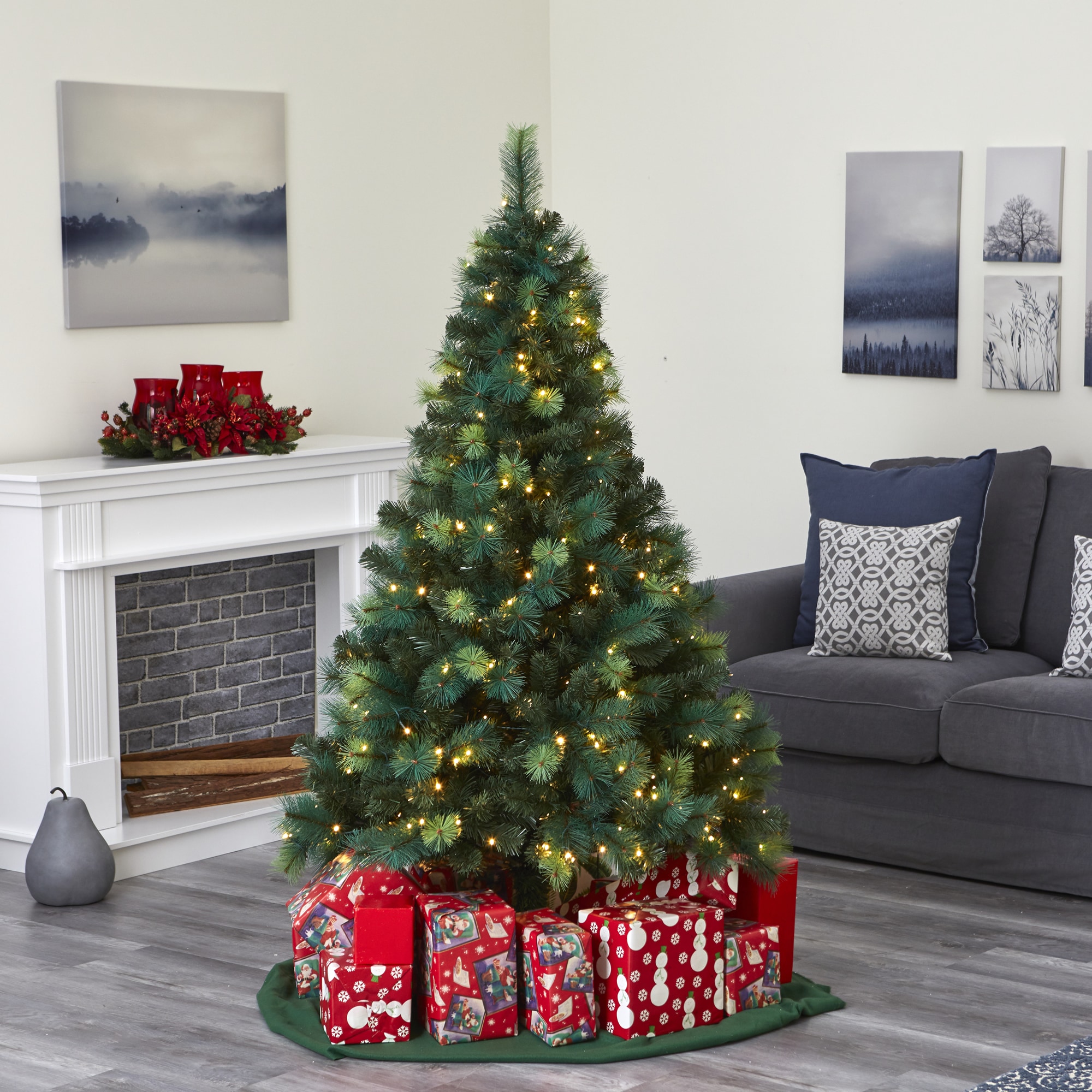 Nearly Natural T1798 Artificial-Christmas-Trees - View #9