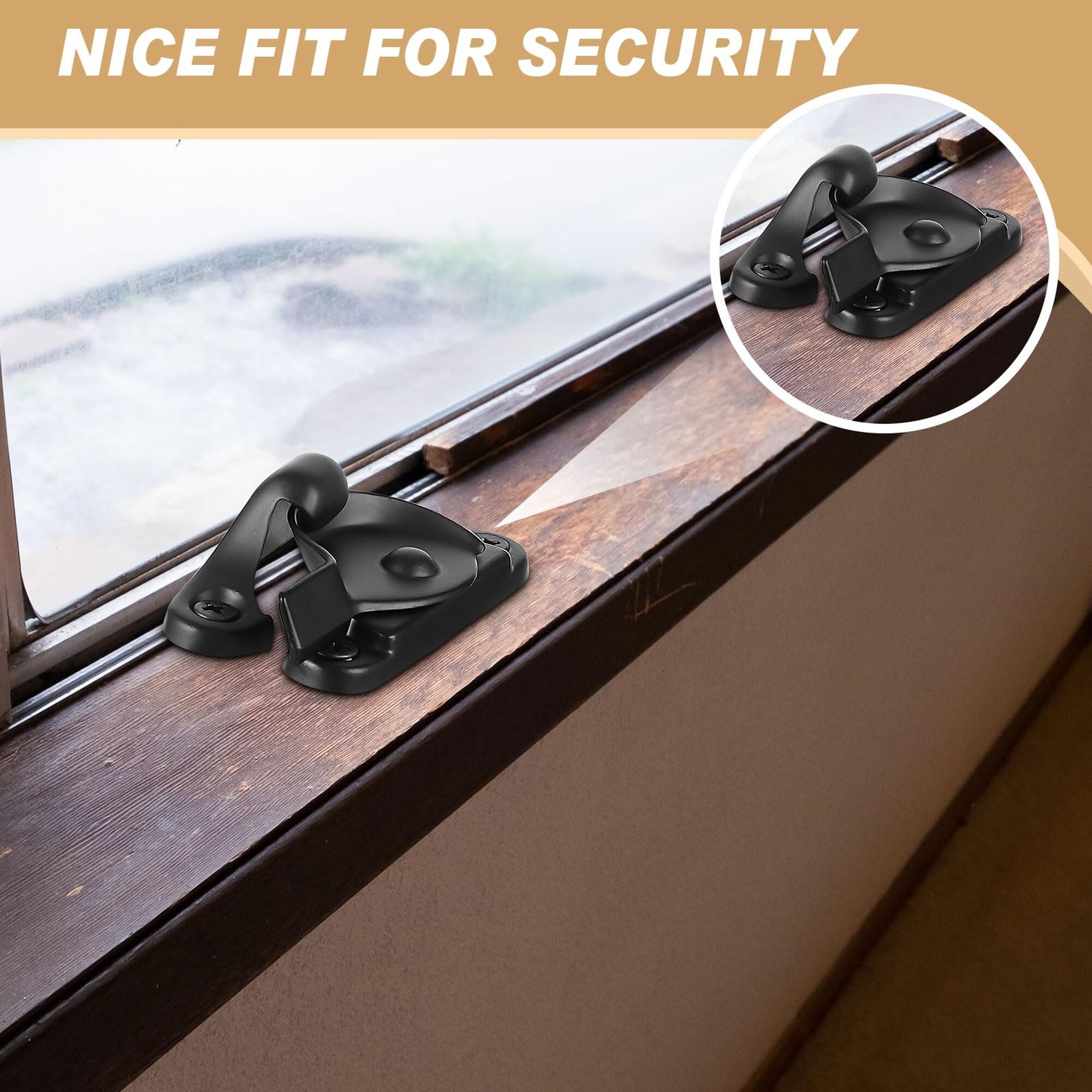 Numhew NHBEN539057 Horizontal-Sliding-Window-Sash-Locks - View #5