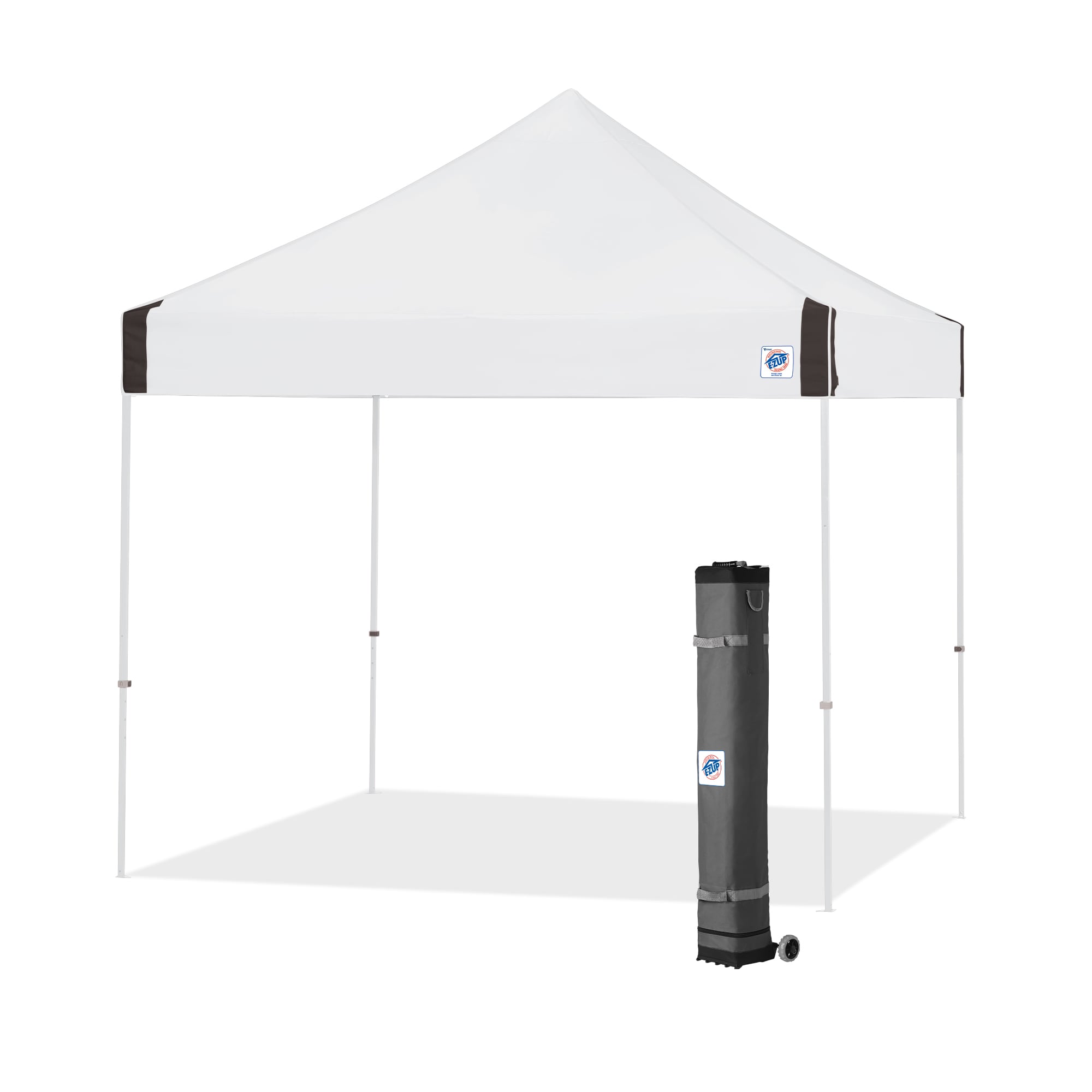 E-Z UP VG3WH10WH 10-Feet x 10-Feet Square White Pop-up canopy