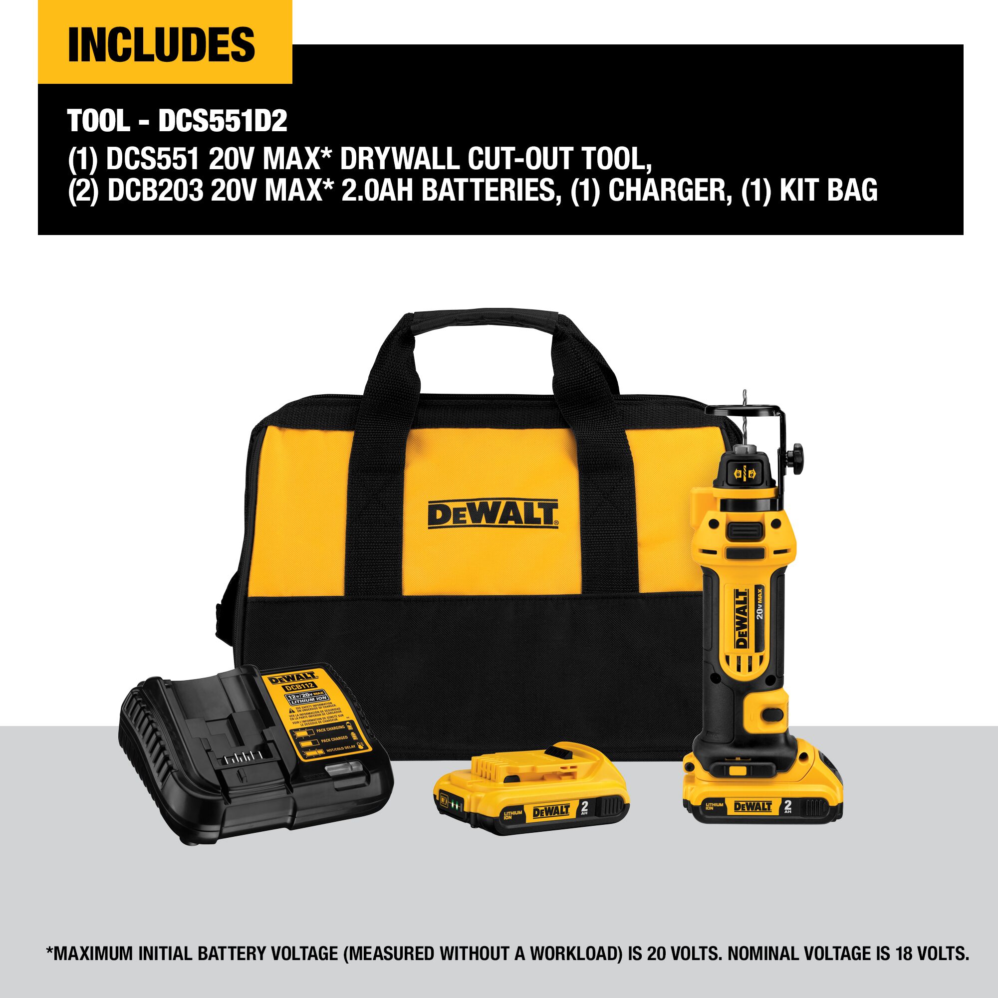 DEWALT DCS551D2 c100240 - View #2