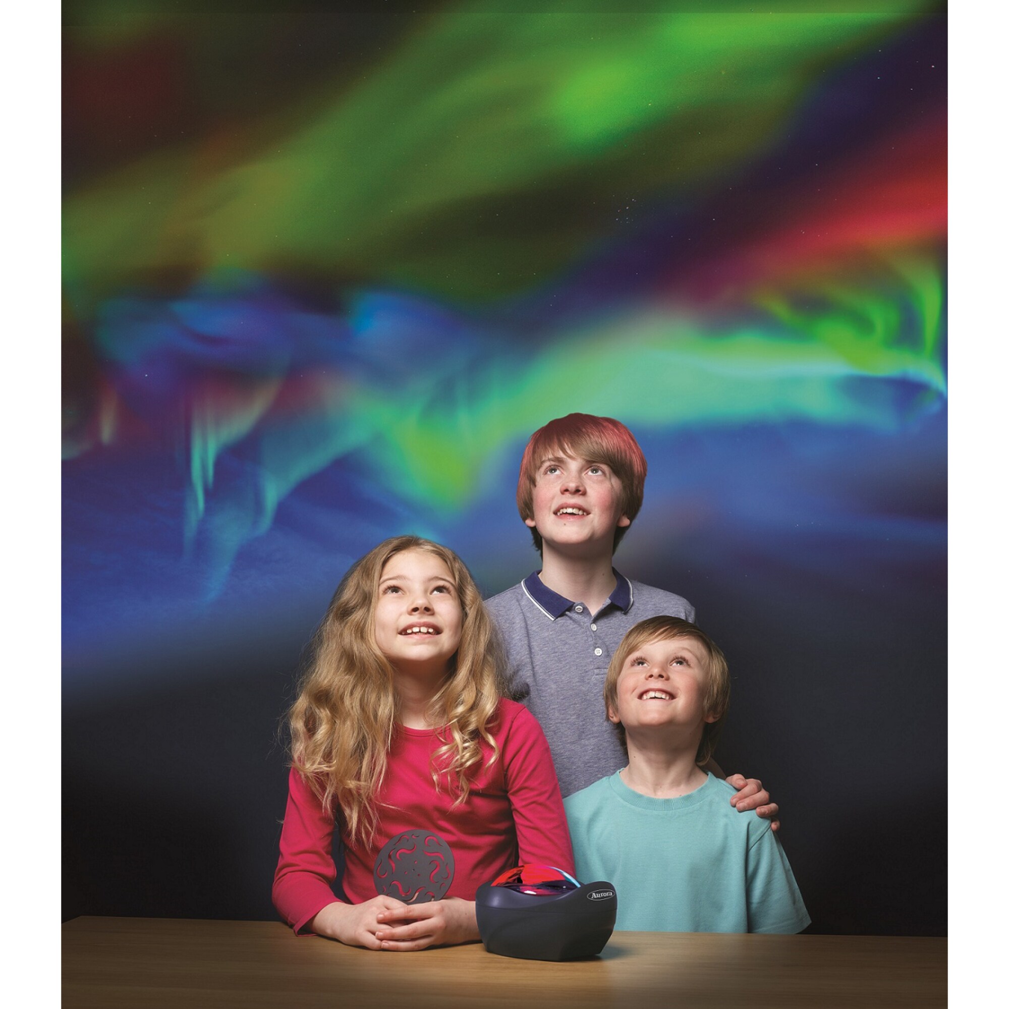 Aurora Borealis and Australis LED Light Projector for Kids