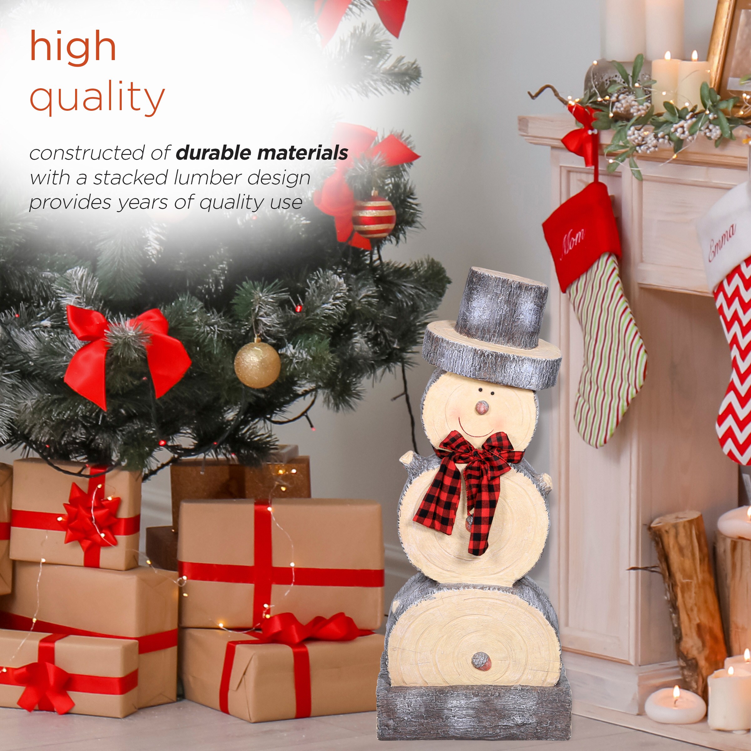 SnowBro's Illuminated Snowman Holiday Statue: Giant - DB383115