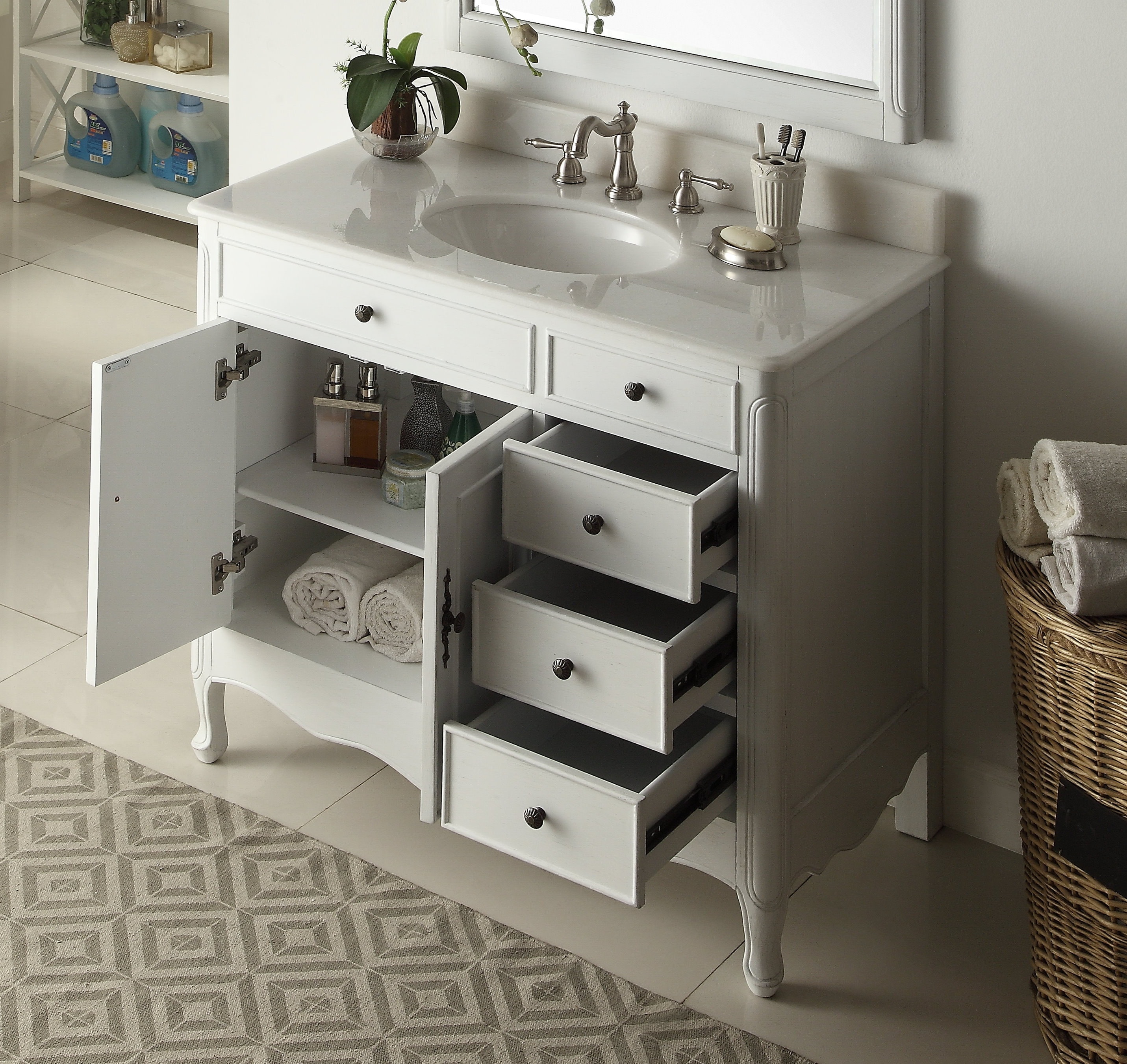 Benton Collection HF-837AW Bath-Vanity-Combo - View #3