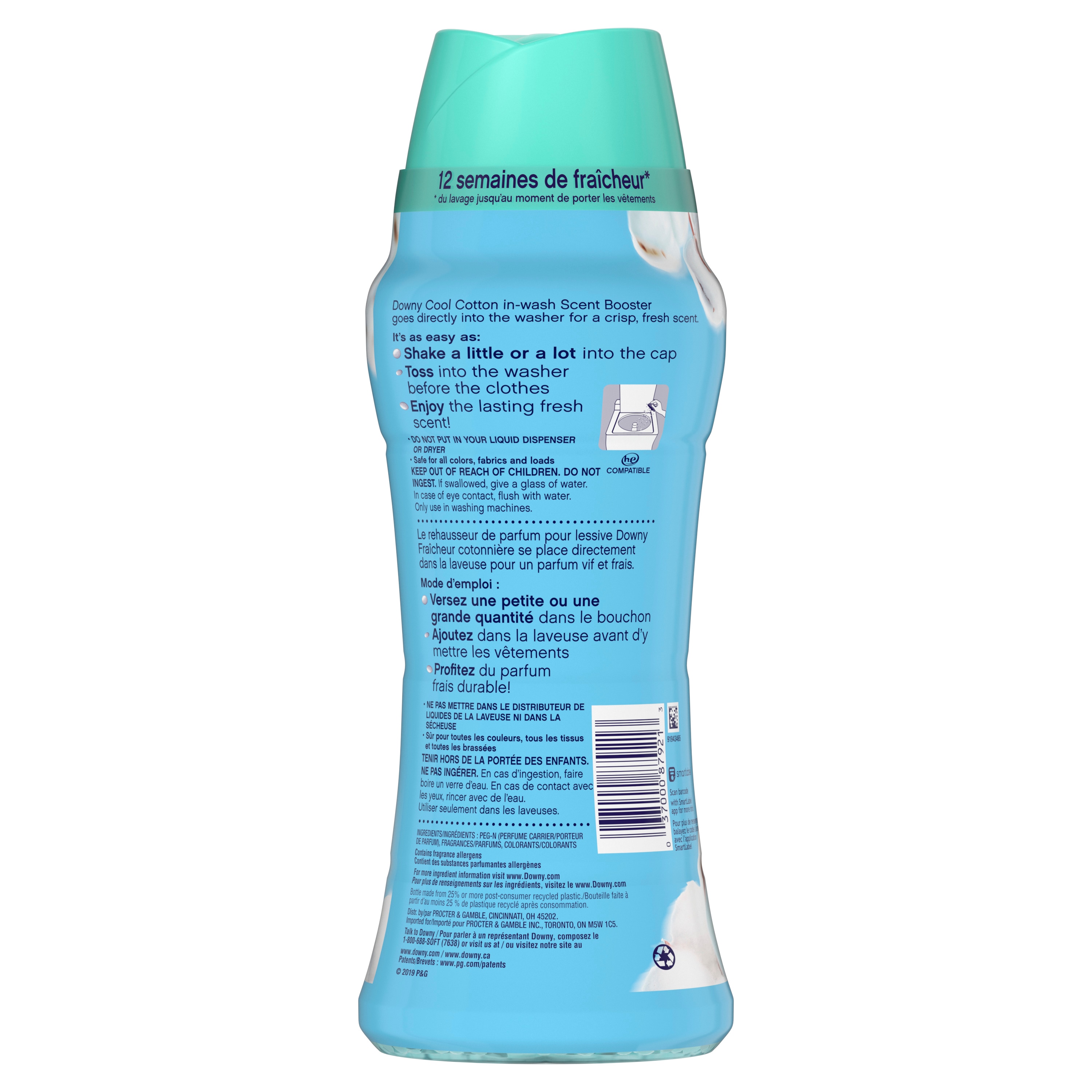 Downy Cool Cotton In-Wash Scent Booster 963 g / 34 oz