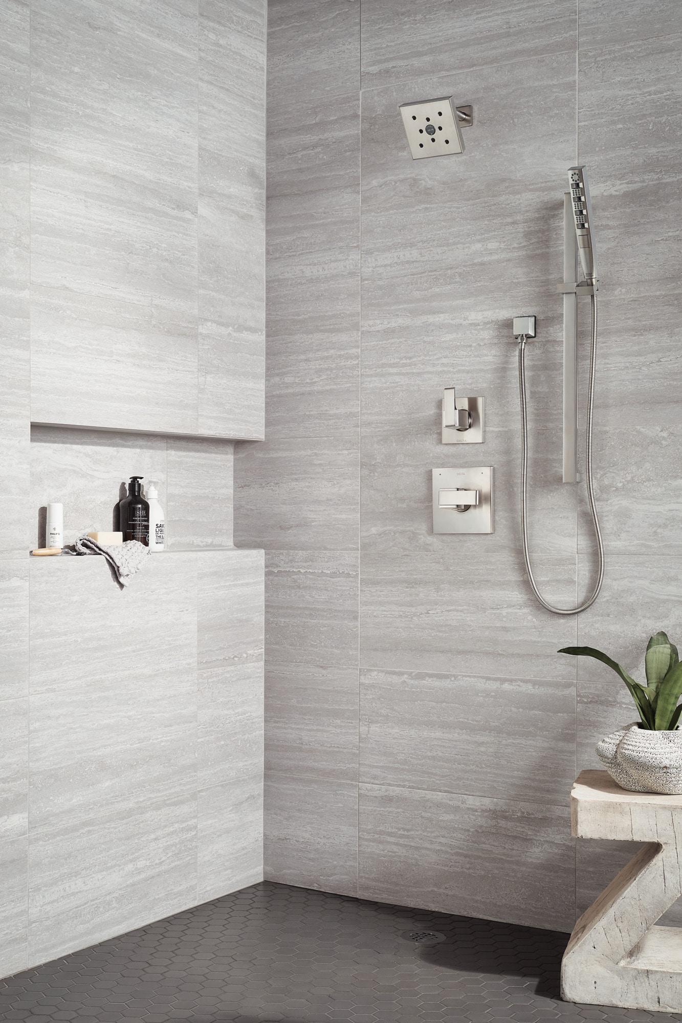 Delta T14267-SS Tub-Shower-Faucets - View #13