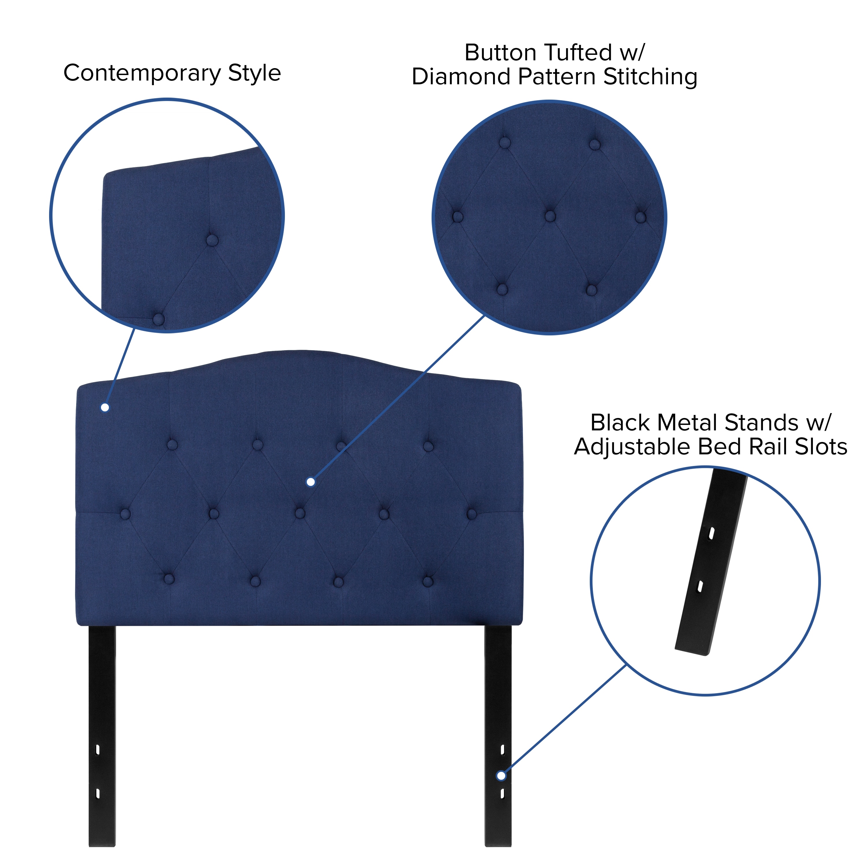 Flash Furniture 889142220213 Upholstered-Headboards - View #7