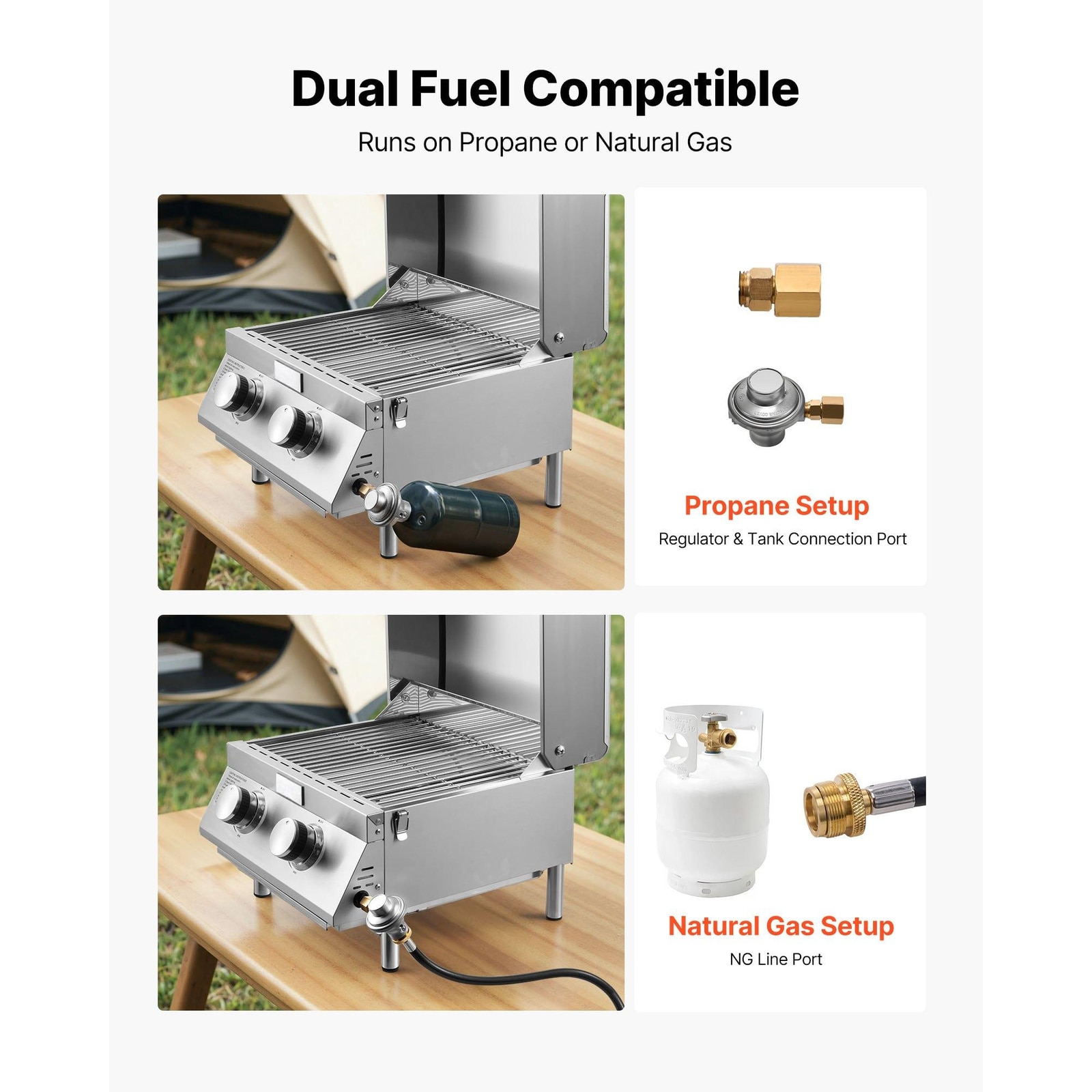 Mecale VOL-M291ZC Gas-Grill - View #7