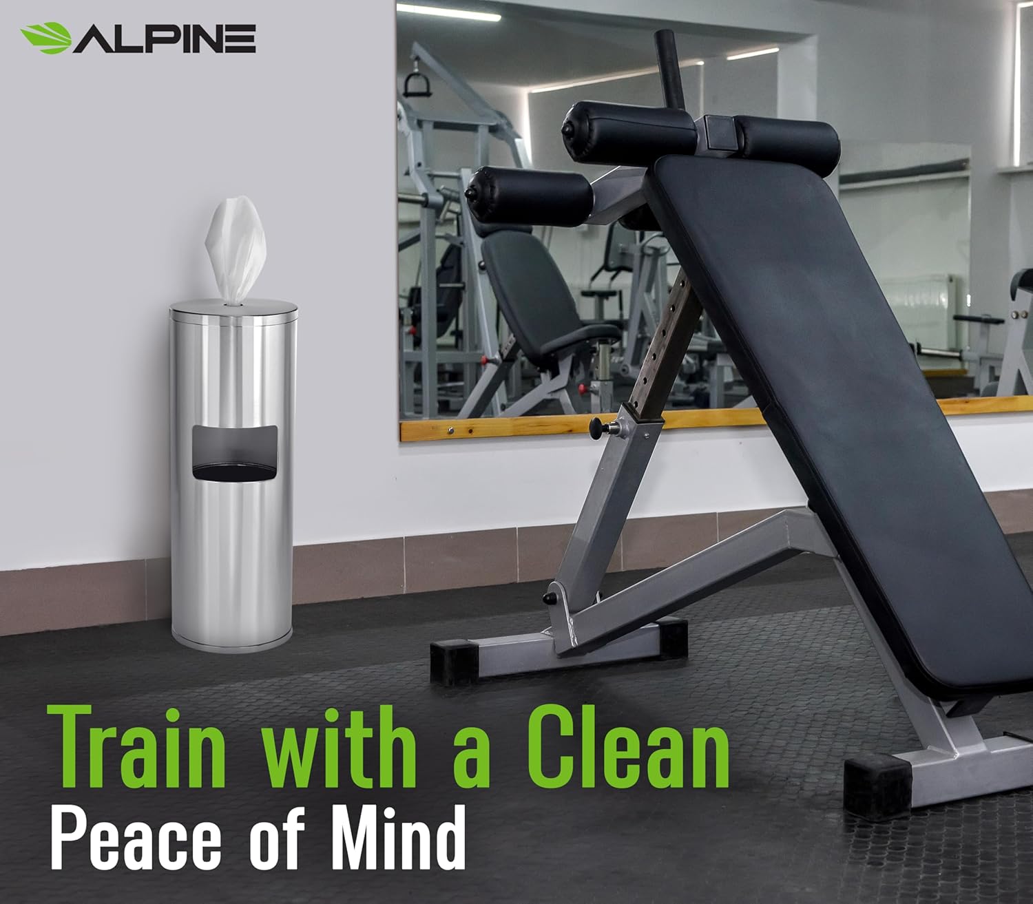 Alpine Industries 2-Pack 7 Gallon Stainless Steel Built-in