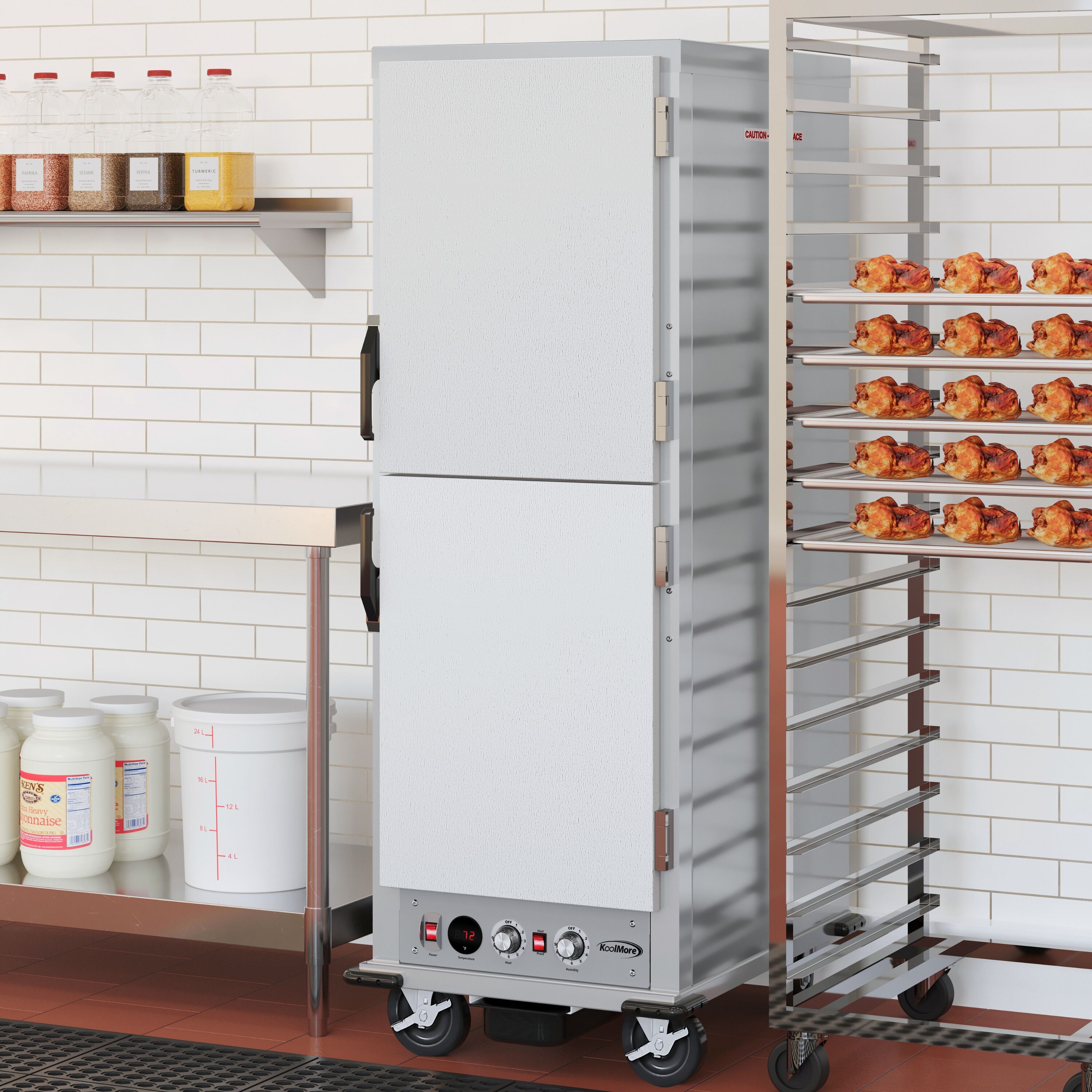 KoolMore LOW-KM-CHP36-WIDD Buffet-Servers - View #5