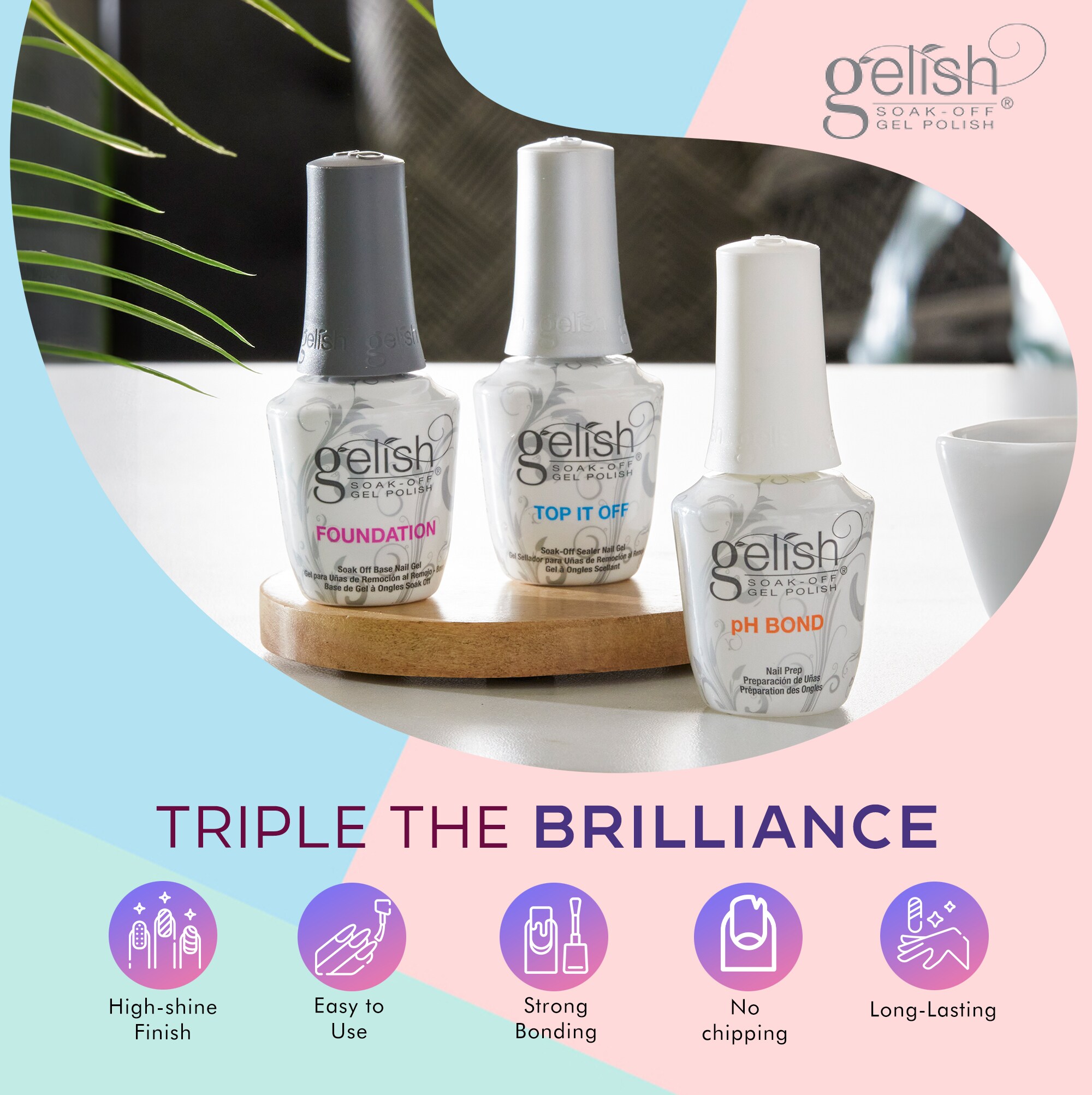 Gelish 1900145TERRIFICTRIO Bathroom-Accessories - View #2