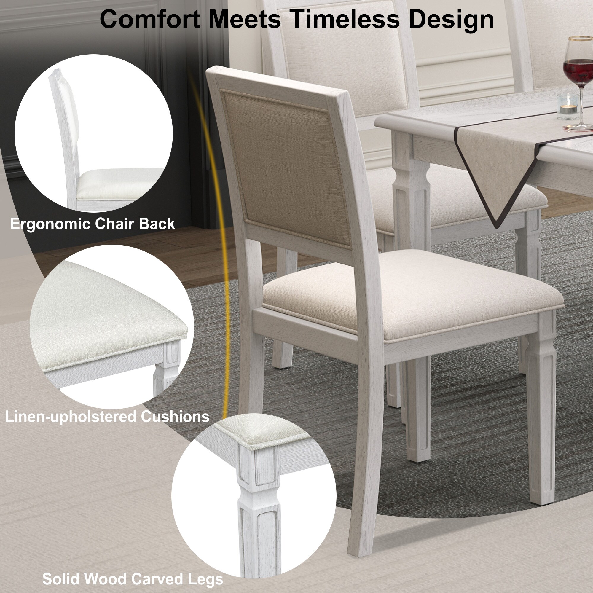 ModernLuxe L3P-ST000151AAE Dining-Sets - View #6