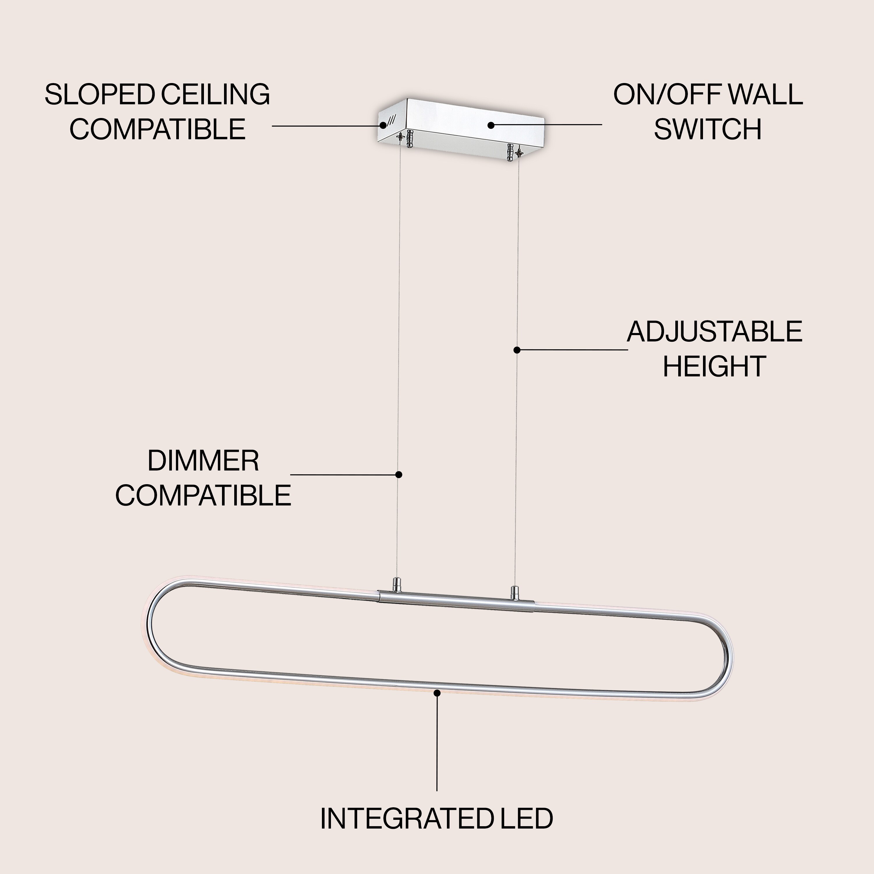 JONATHAN  Y JYL7021A Pendant-Lights - View #2