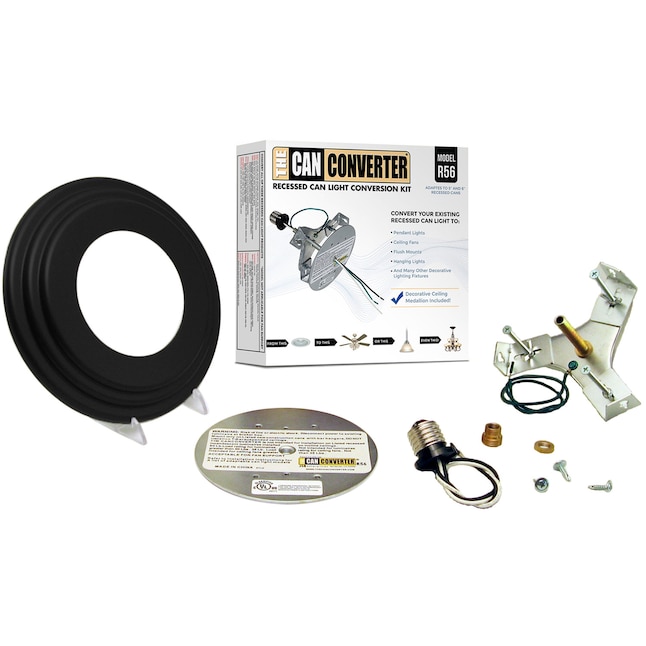 Recessed Light Kits Department At, How To Install Recessed Light Conversion Kit