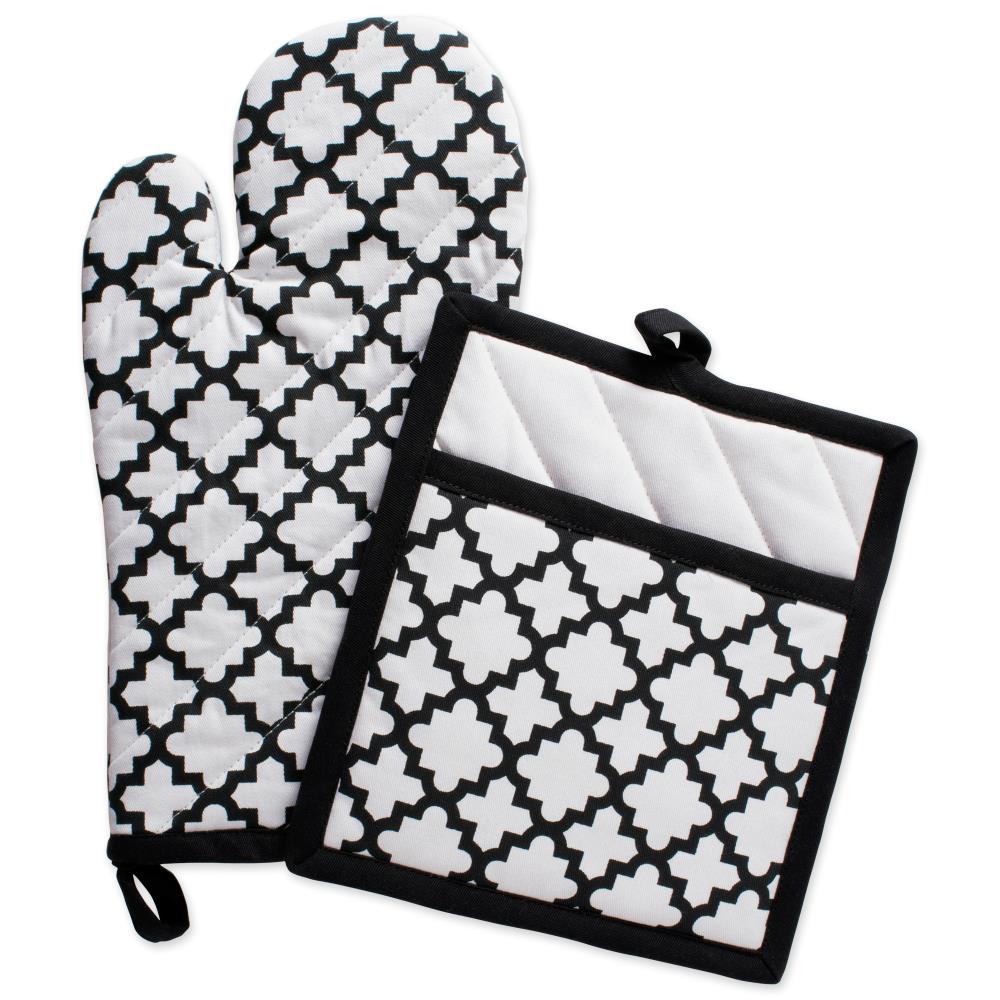 DII White Terry Oven Mitt (Set of 2) - Heat Resistant, Flexible and Durable  - 7x13-in - Perfect for Daily Use - by [Manufacturer] in the Kitchen Towels  department at