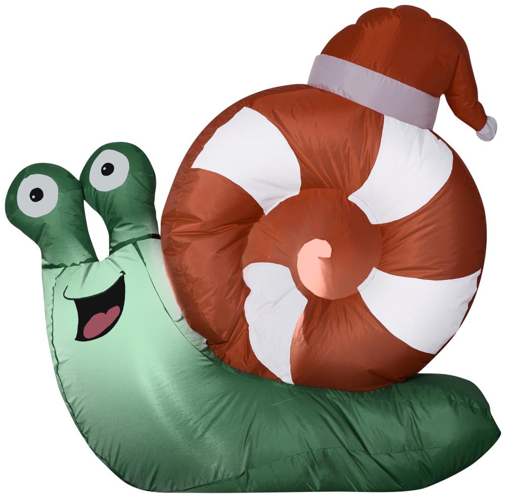 christmas cartoon snail