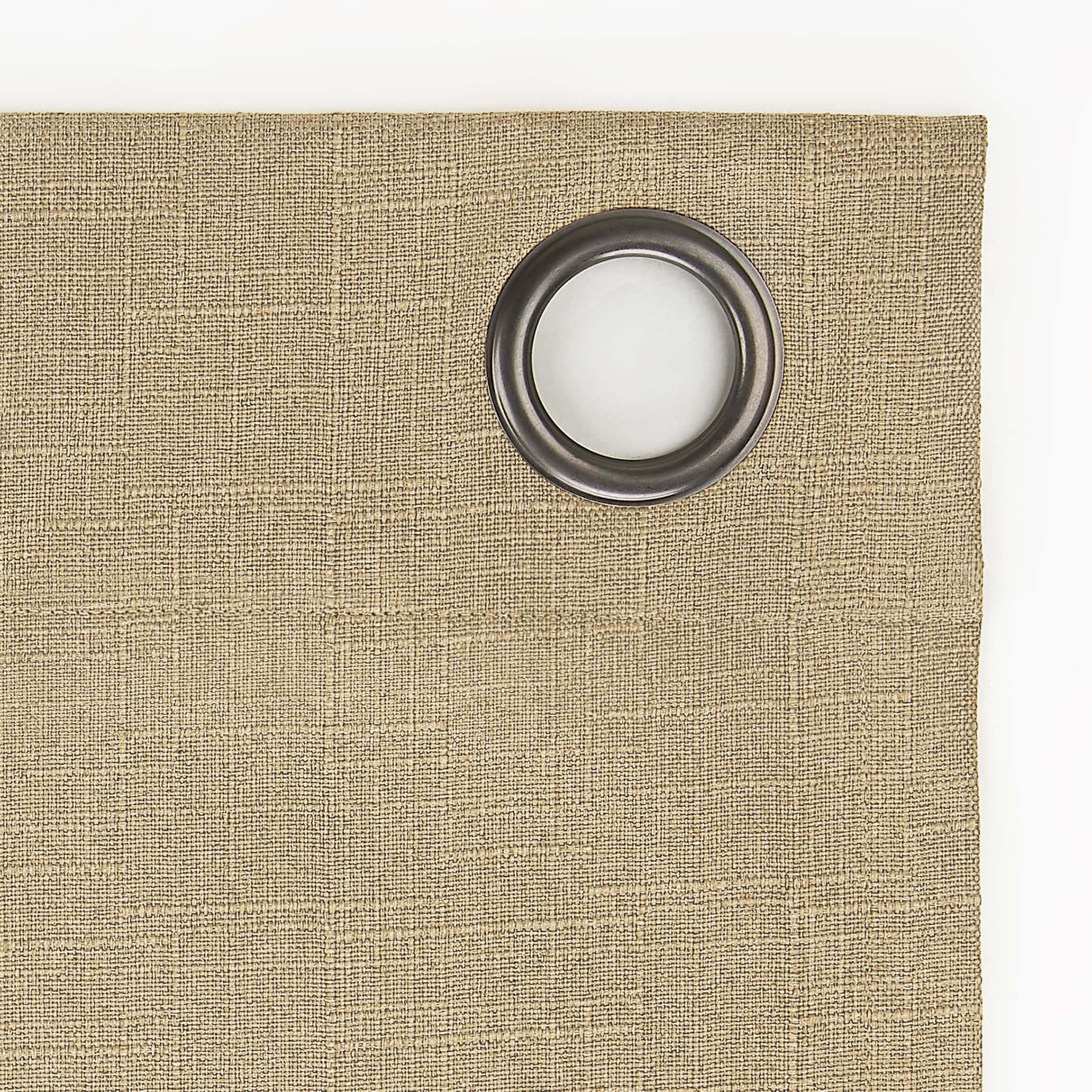 Soft Gold Fleece Insulated Blackout Curtain Panel 50x84