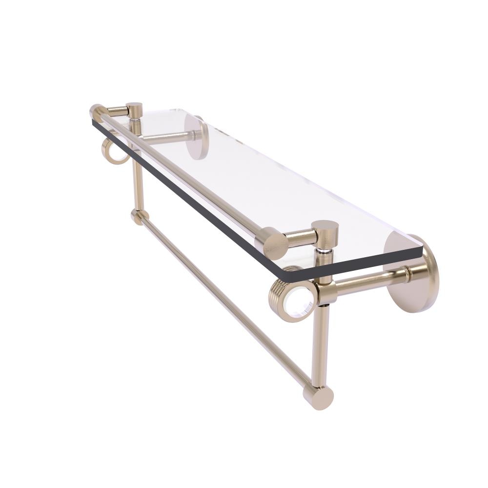 Allied Brass CV-1TBG-22-GAL-PEW Clearview Antique Pewter Wall mount Bathroom Shelf ( 22-in x 6.7-in x 5-in )