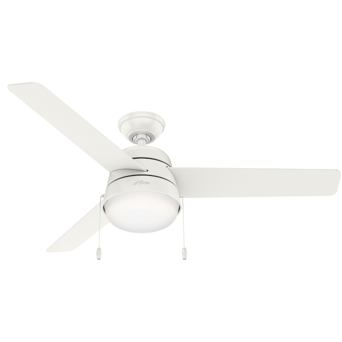 Fresh White Led Indoor Ceiling Fan, Hunter Aker 36 Ceiling Fan