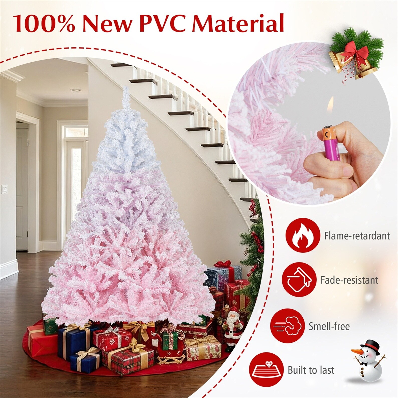 Gtnali JPC-T25171PI-6 Artificial-Christmas-Trees - View #7