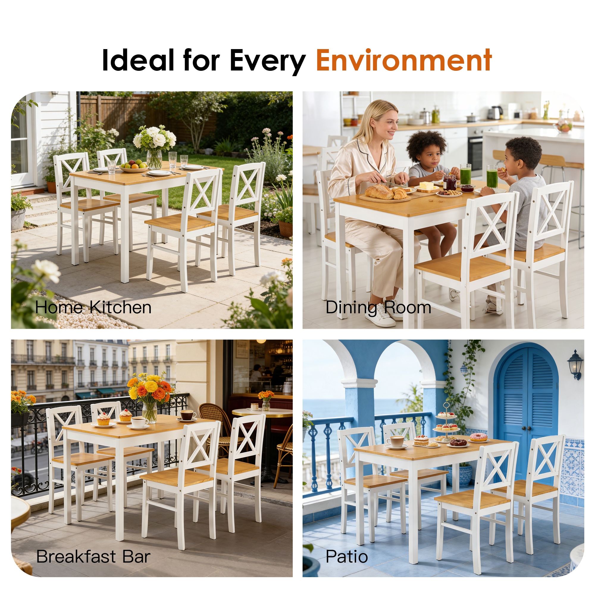 Fun Orange FUNS3DS07 Dining-Sets - View #7