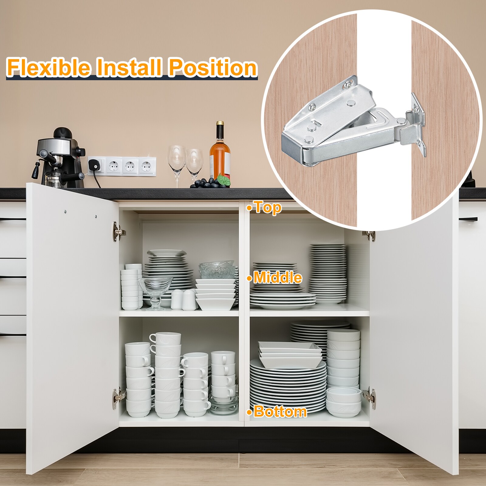 Unique Bargains S25093001UX9529 Cabinet-Hardware-Acessories - View #5