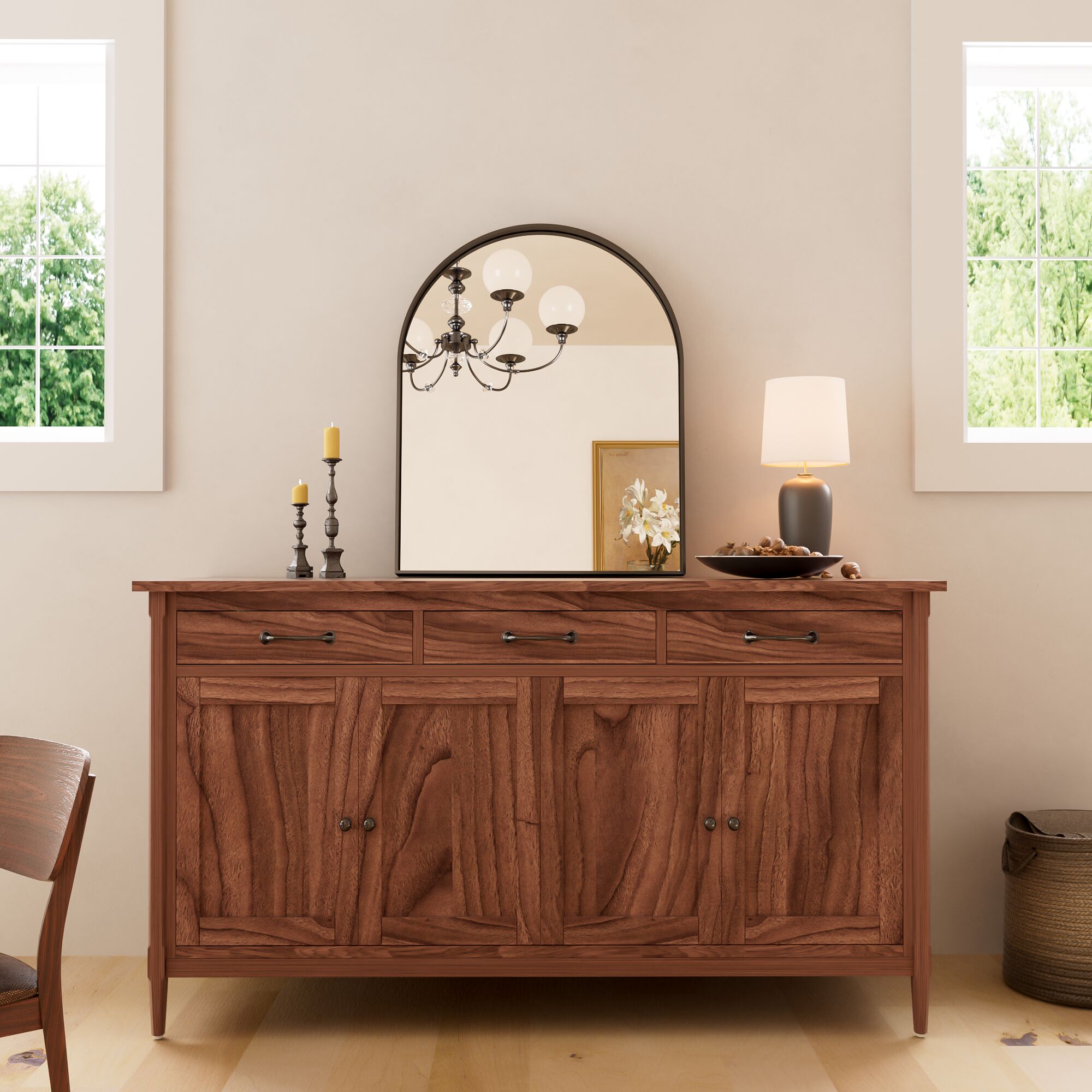 Keonjinn LW-JZ-CXFJ-4050-BK Decor-Mirrors - View #2