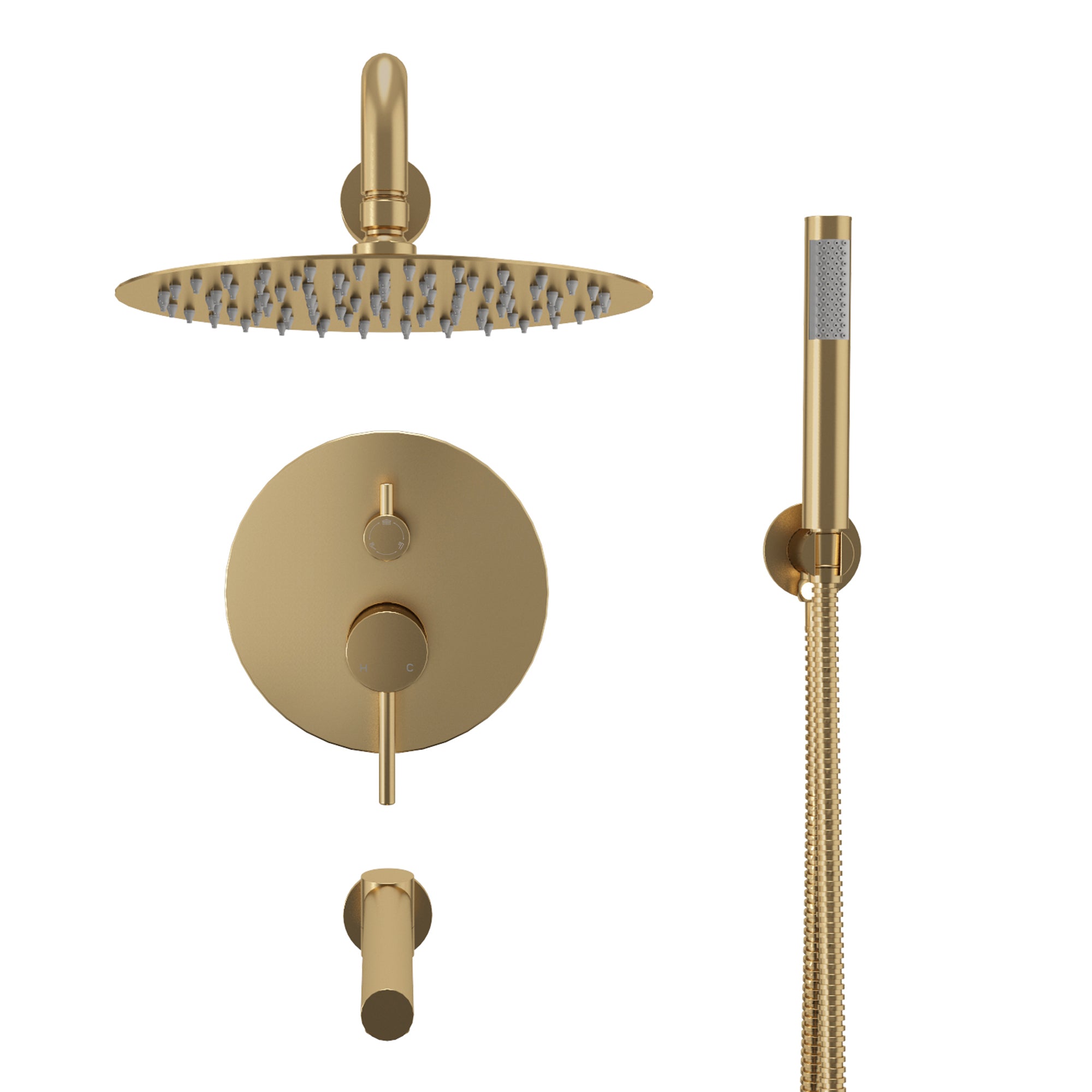 Boyel Living BL-DM6202GNI Showerhead-Bar-Panels - View #10