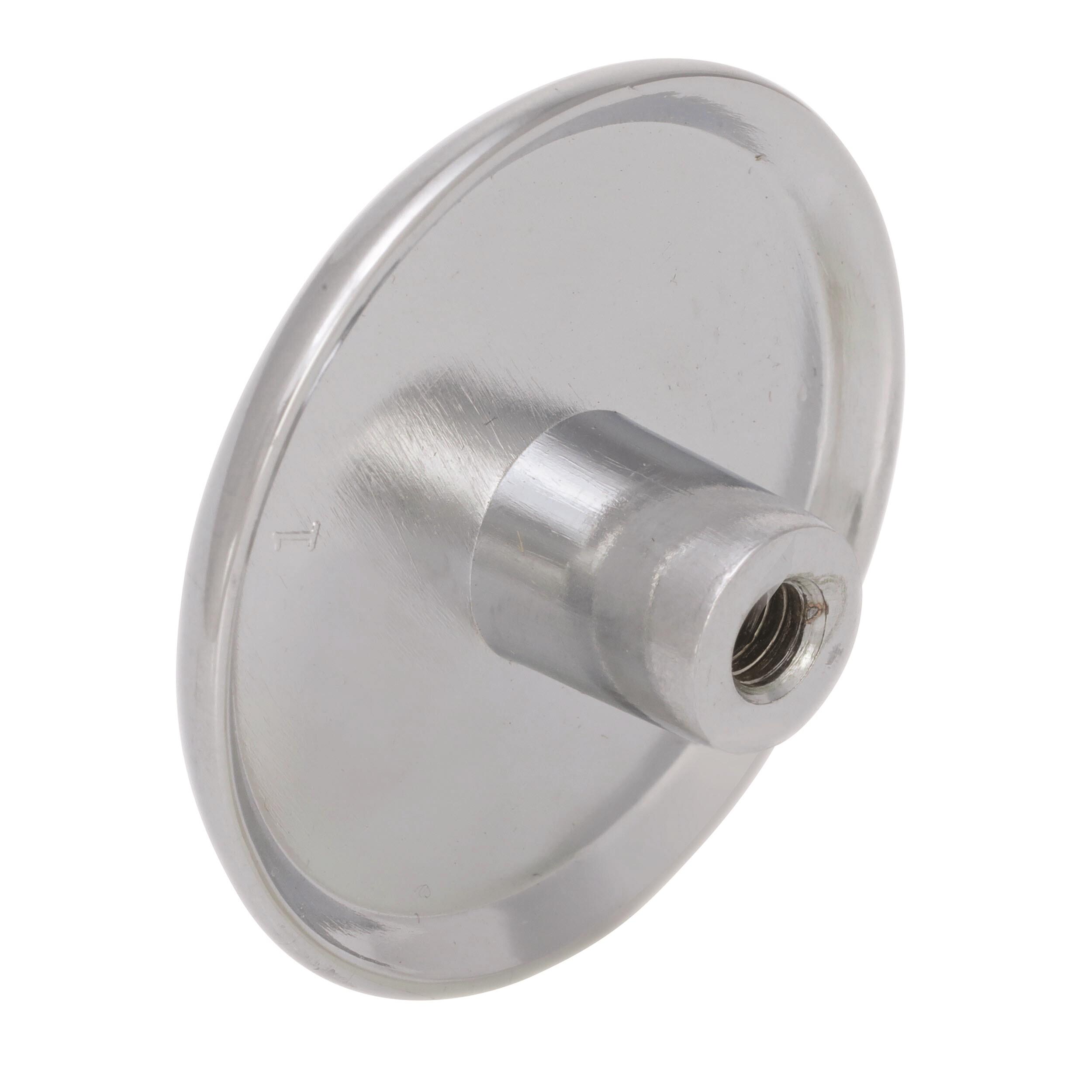 Allison Round Polished Chrome Cabinet Knob with Mounting Hardware