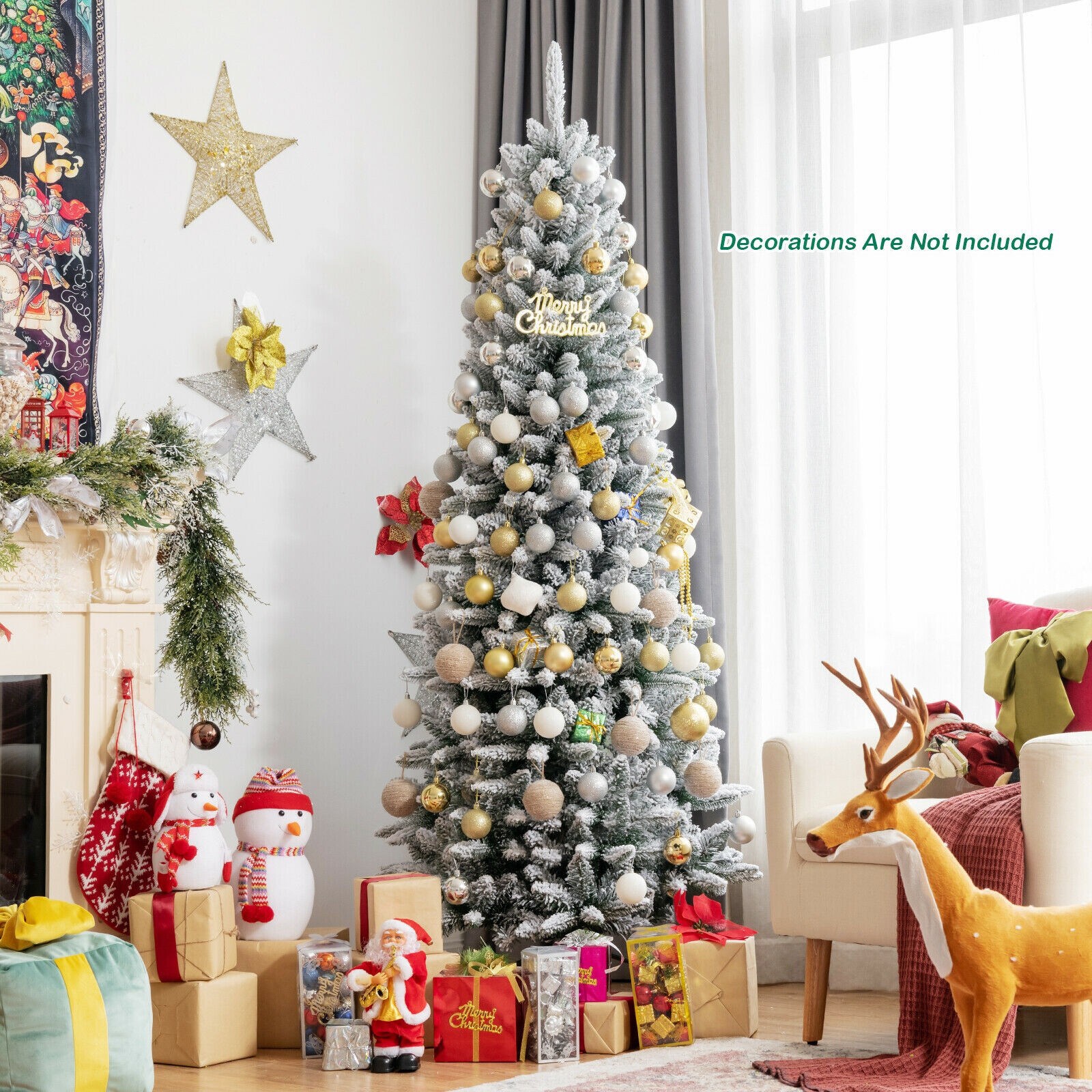 WELLFOR CM-HPY-23572 Artificial-Christmas-Trees - View #5