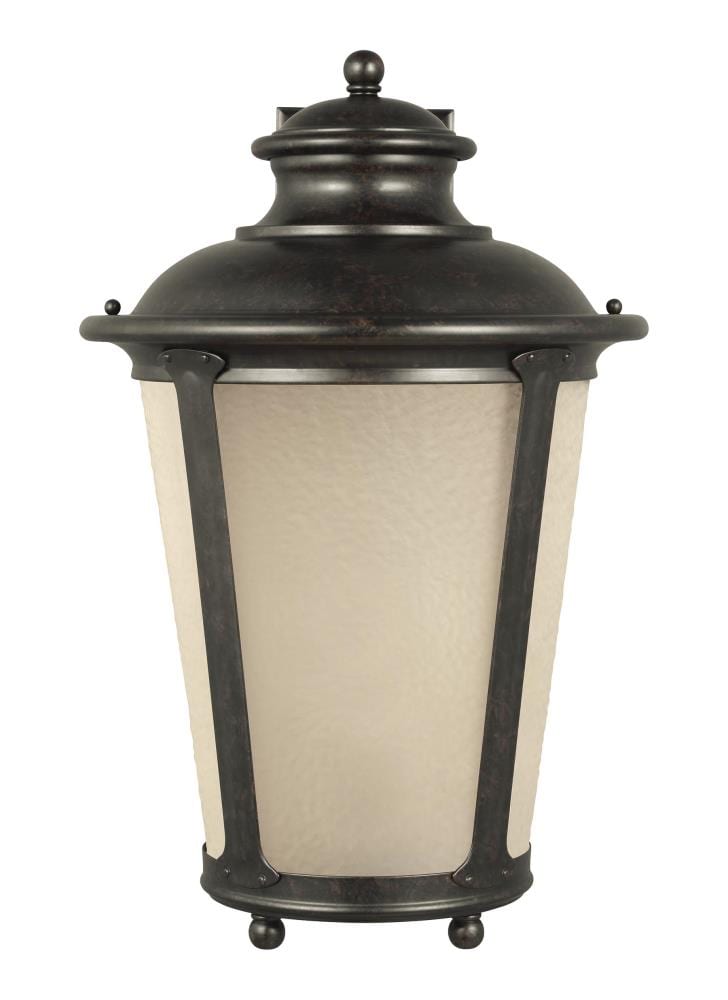 Generation Lighting 88244EN3-780 Cape May 1 -Light 20.25-in H Bronze Hardwired Outdoor Wall Light