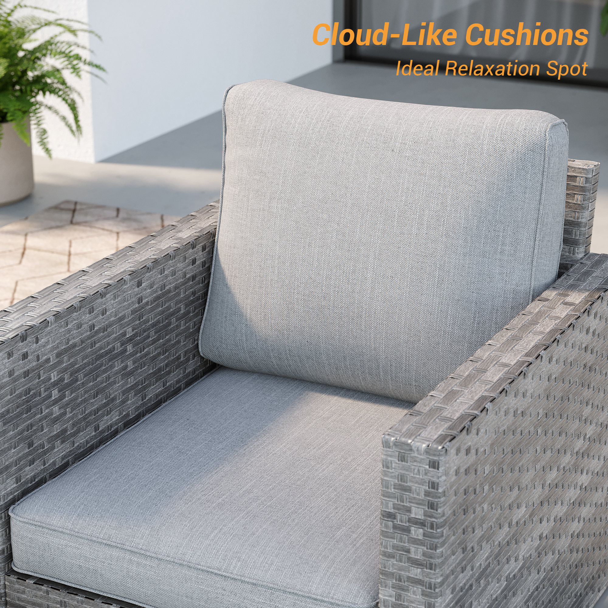 Sonkuki SD-PS2R-HLY-T3 Patio-Conversation-Sets - View #6