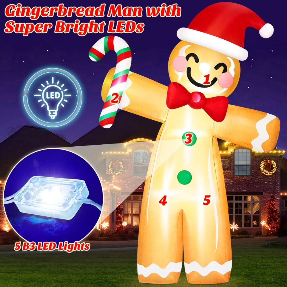 Danxilu C-GINGER-003-12F Christmas-Inflatables - View #2