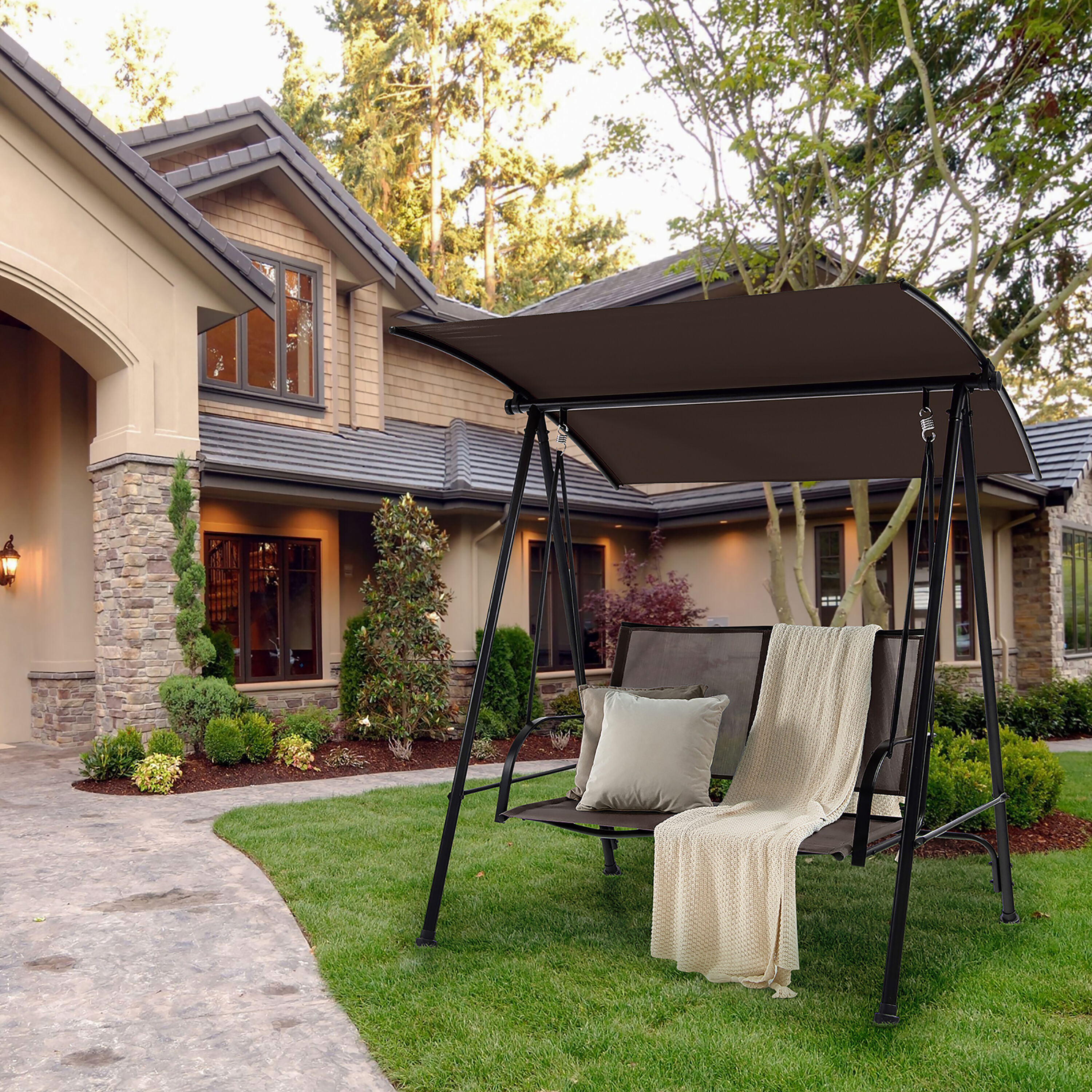 Costway NP10403CF Swing-Gliders - View #7