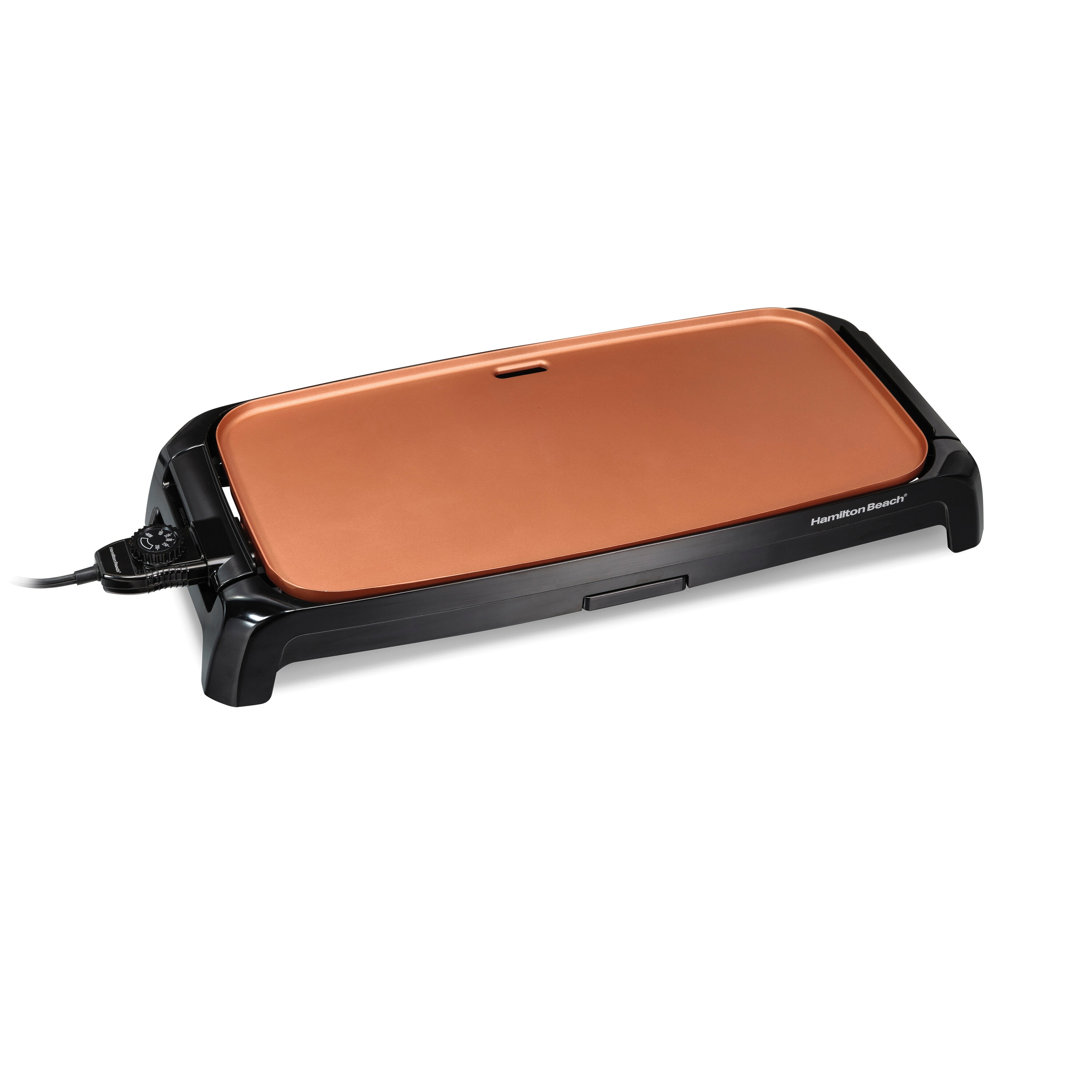 Red Copper Ceramic Reversible Grill & Griddle As Seen on TV