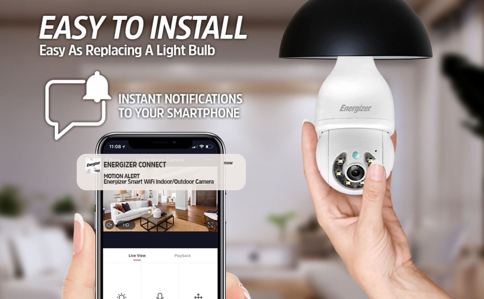 Energizer EOP1-1001-5GW Security-Cameras - View #5