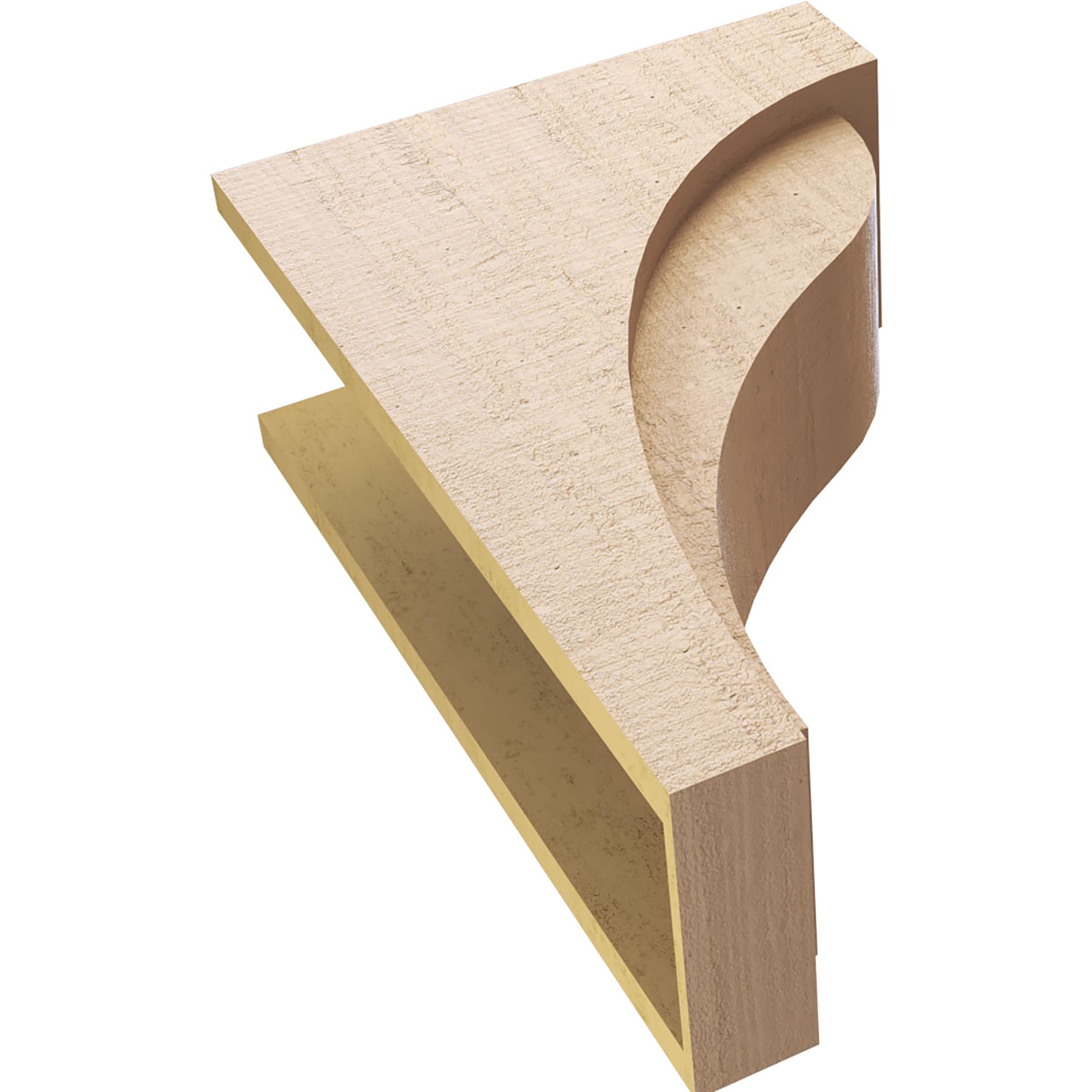 Ekena Millwork CORU08X16X24HELRCPR corbels - View #6