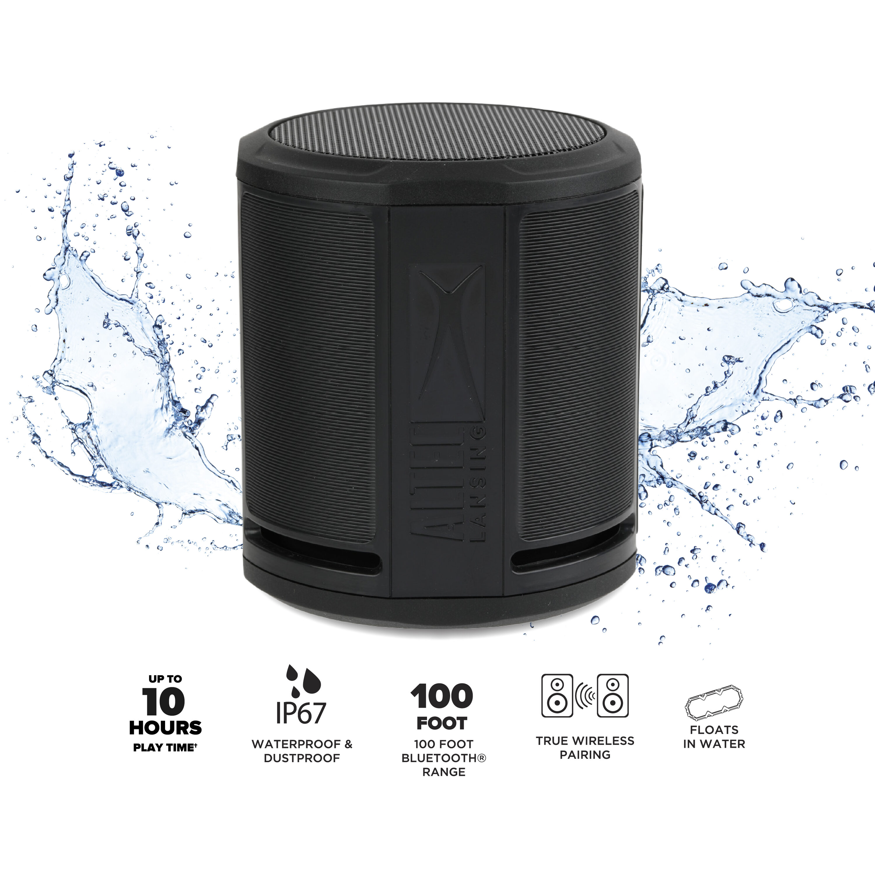 Altec Lansing 2.5-in 10-Watt Bluetooth Compatibility Indoor