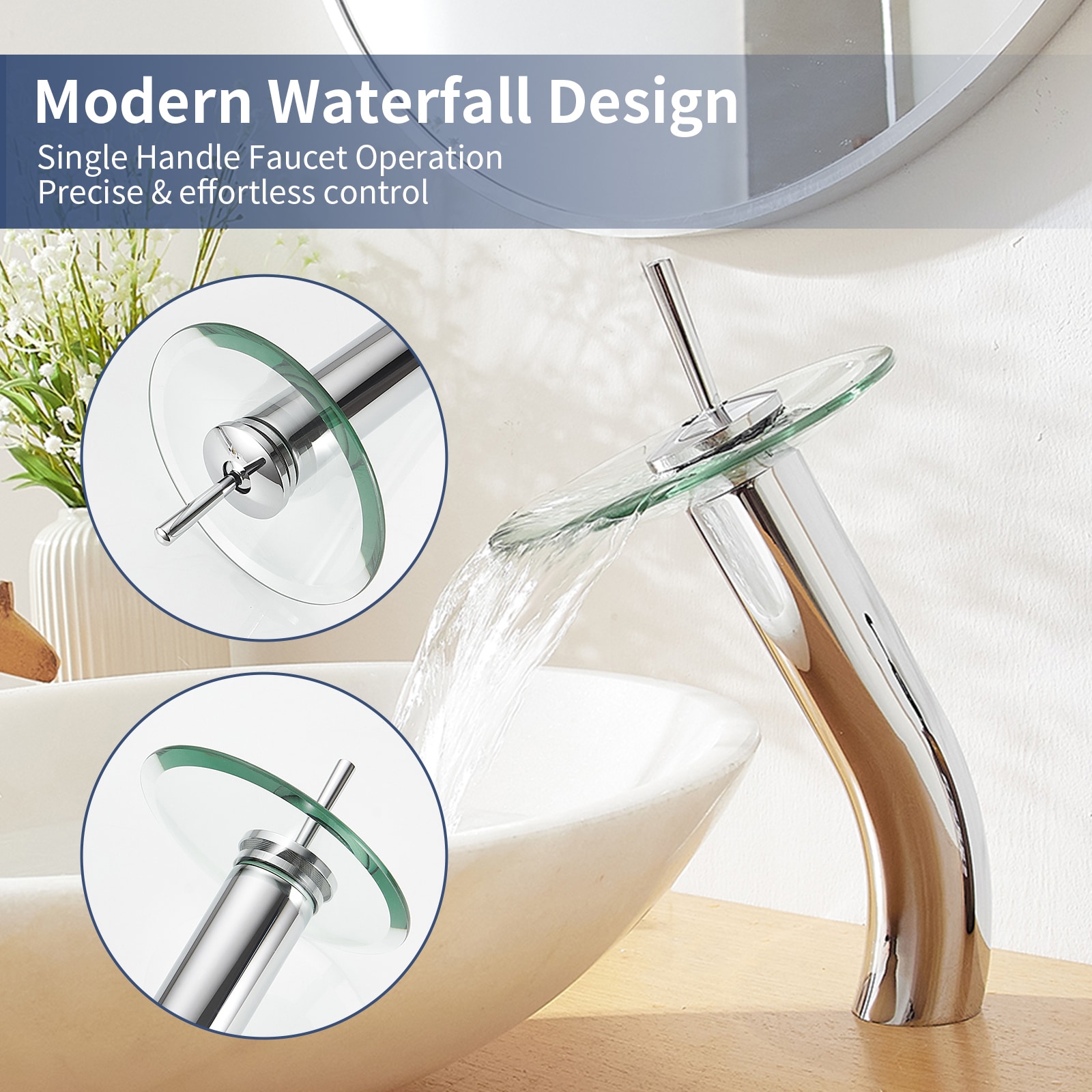 BWE A-96065H-C Lavatory-Faucets - View #2