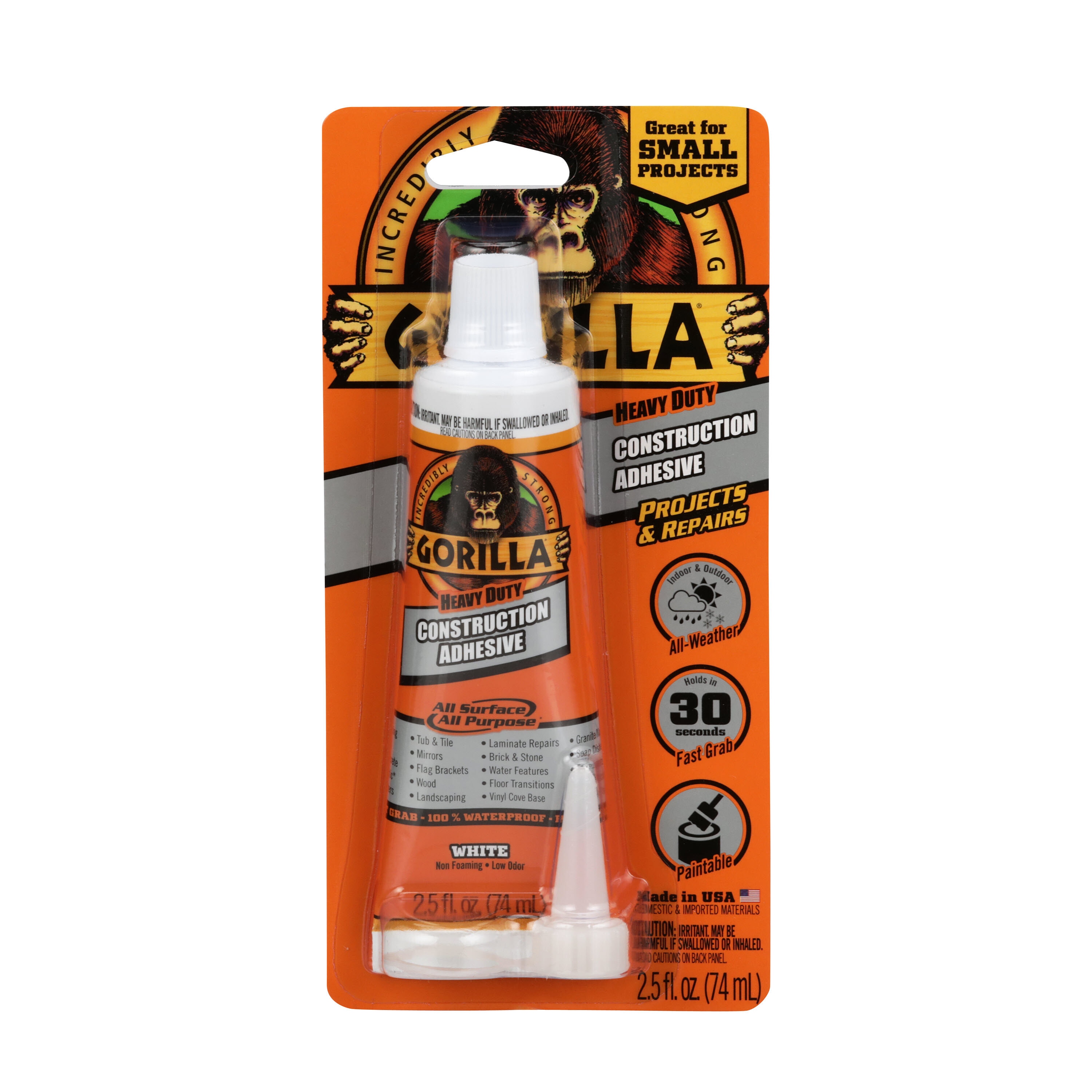 Gorilla Glue on X: Gorilla Mounting Putty is great for use indoors and  temporary outdoor use. Use it on paper, painted walls, wood, tile, metal,  posters, plastic, glass, and more!  /