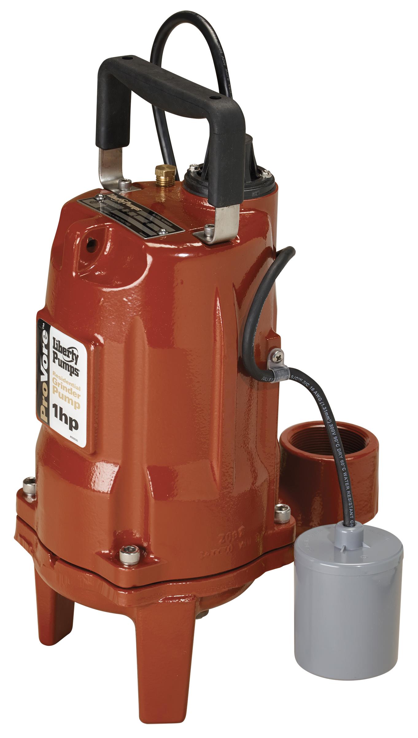 Liberty Pumps PRG101A-2 1-HP 115 -Volt 46-Gallon Cast iron Sewage sump pump