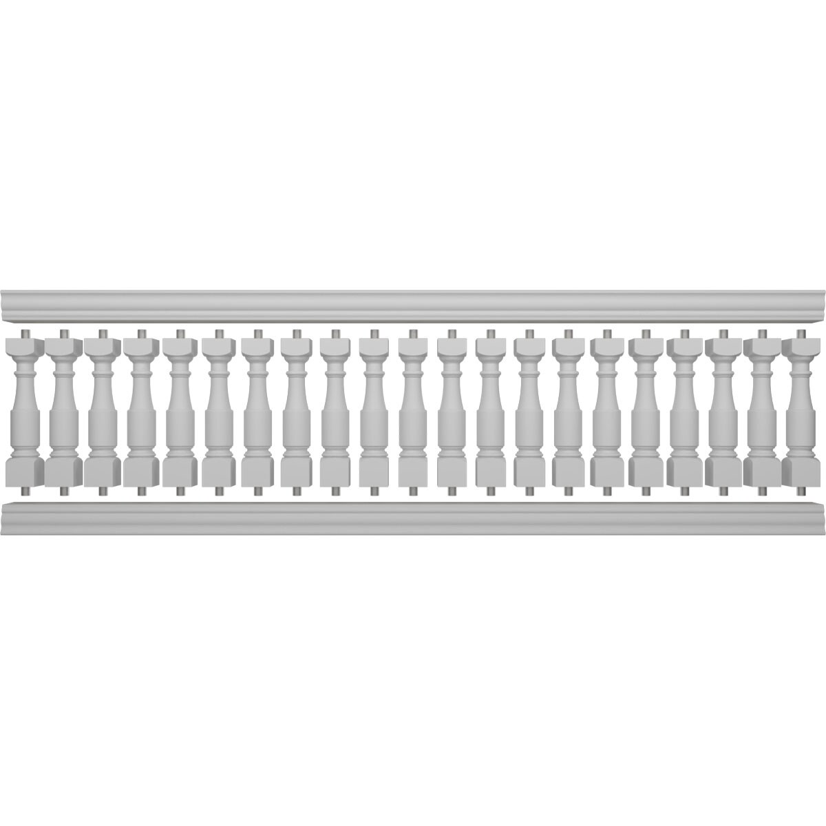 Ekena Millwork BALK40X144HMD railings - View #5