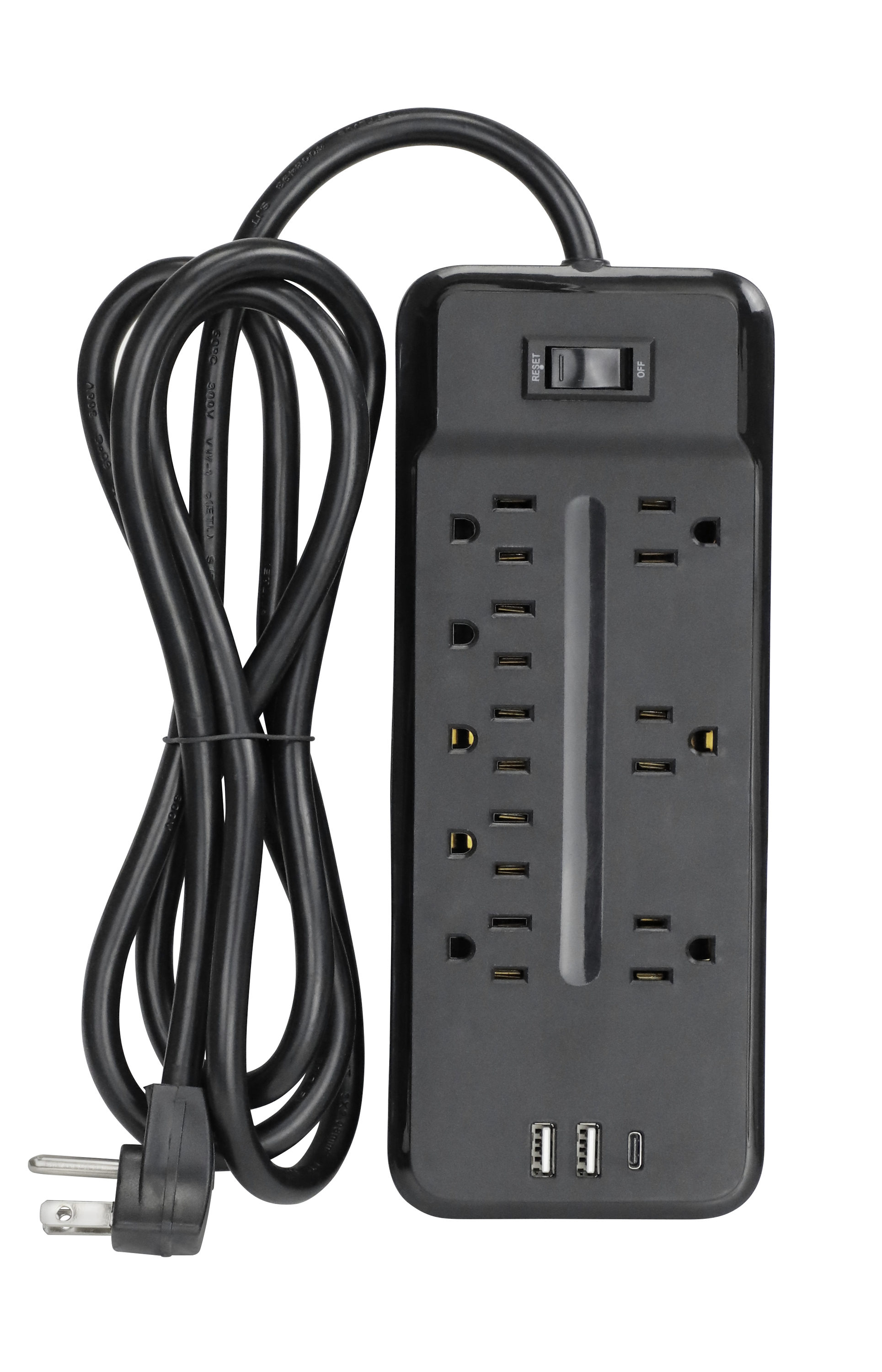 Best Buy: Practecol 8-Outlet Power Strip with Remote POWSTR-001