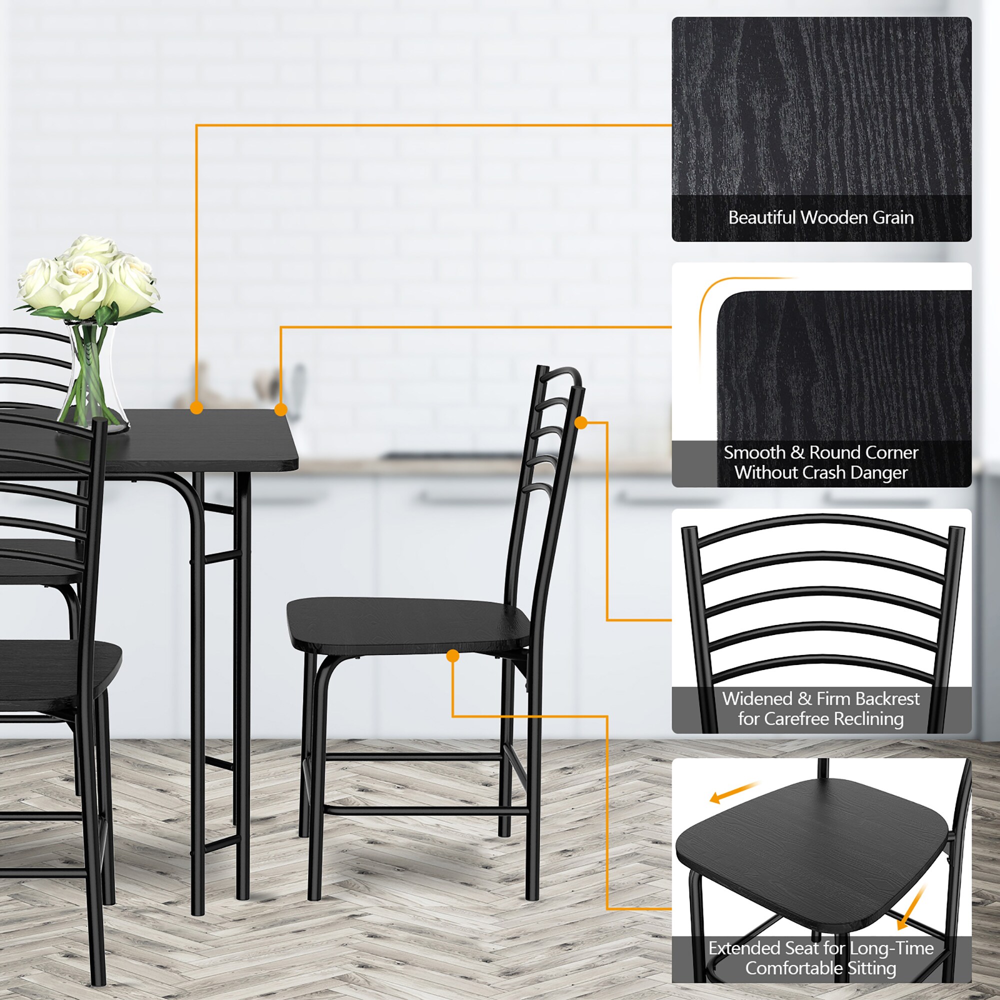 Costway SXL00194 Accent-Table-Sets - View #5
